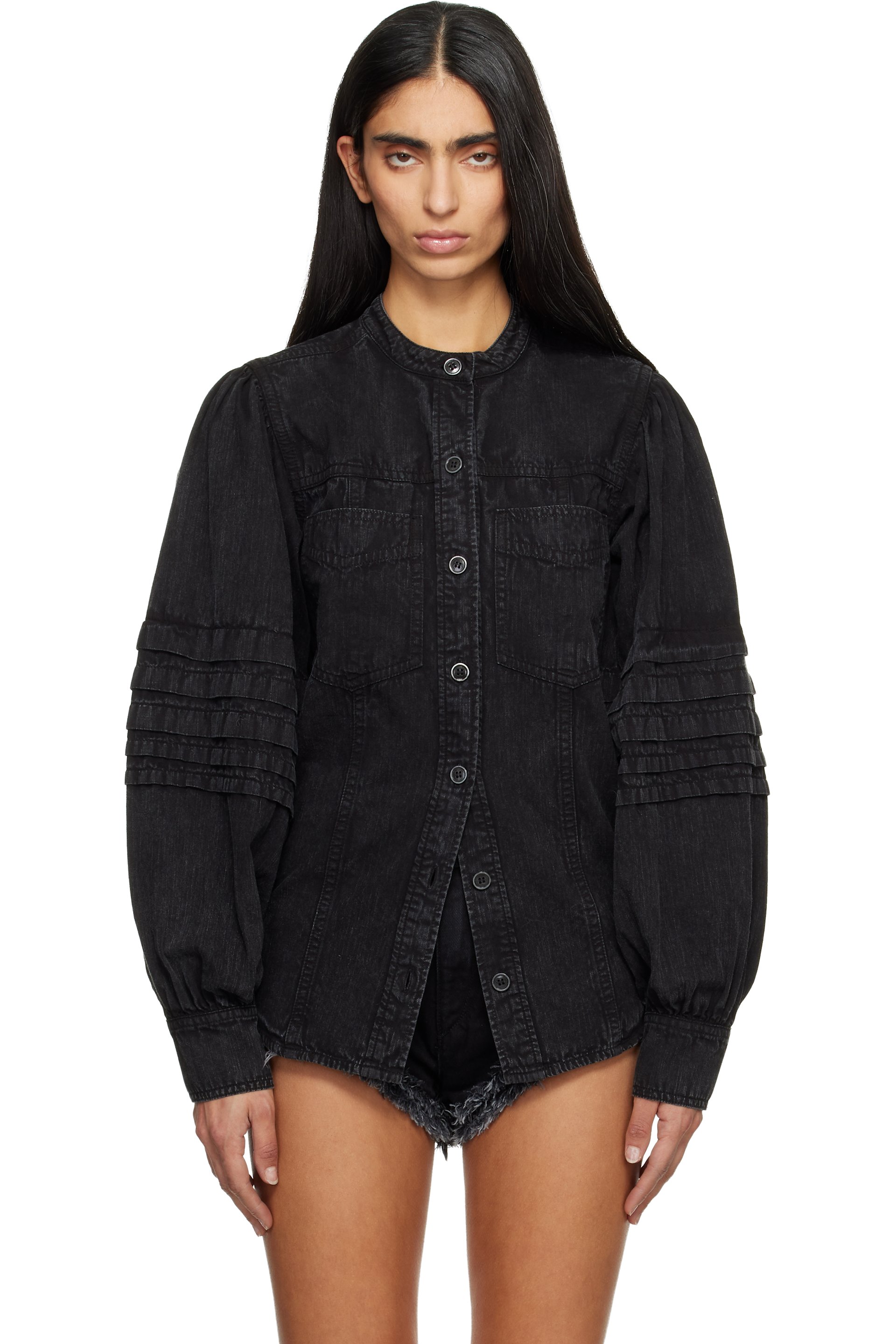 Isabel Marant Etoile - Chemise Mileda noire
