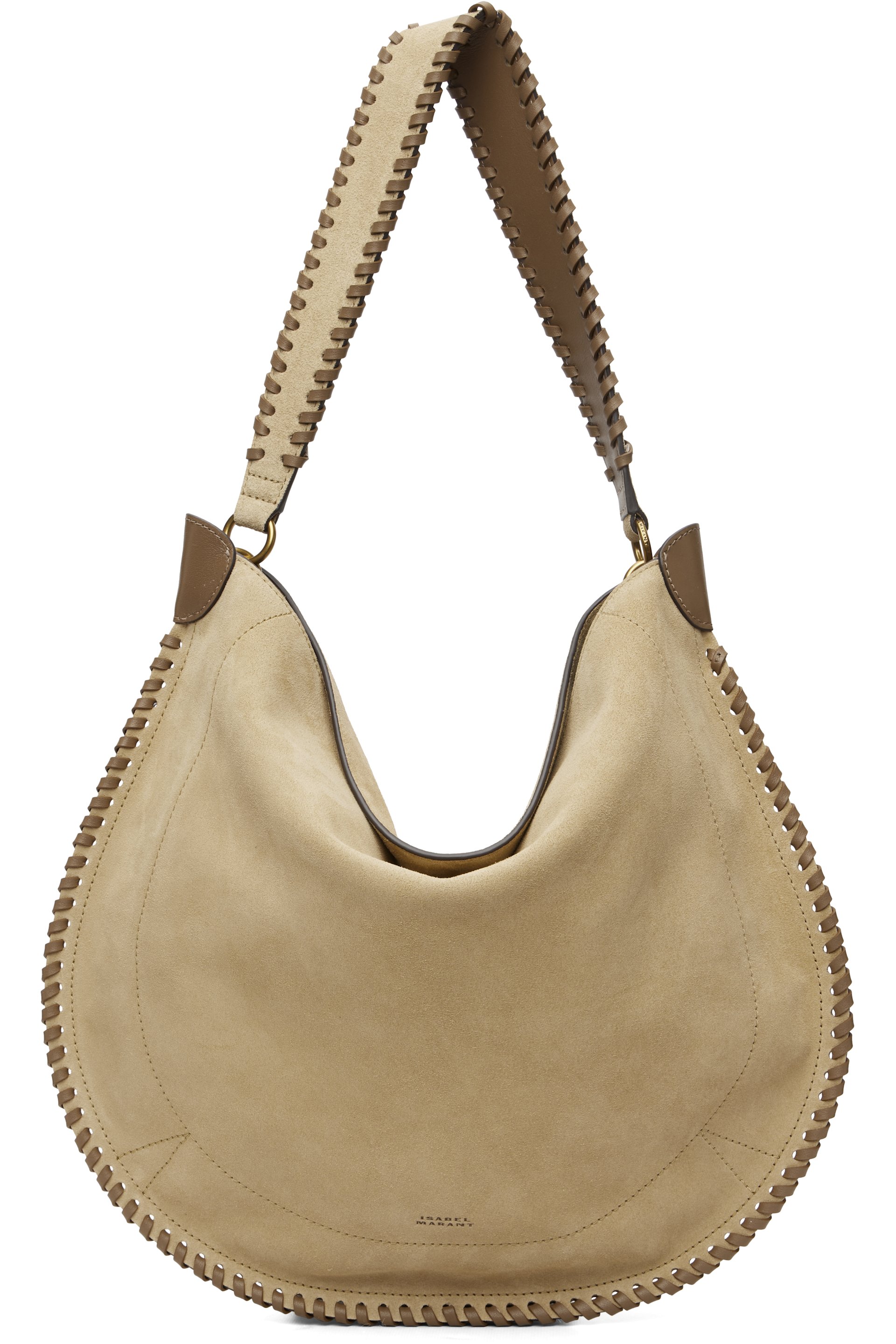 Isabel Marant - Sac souple beige - Oskan