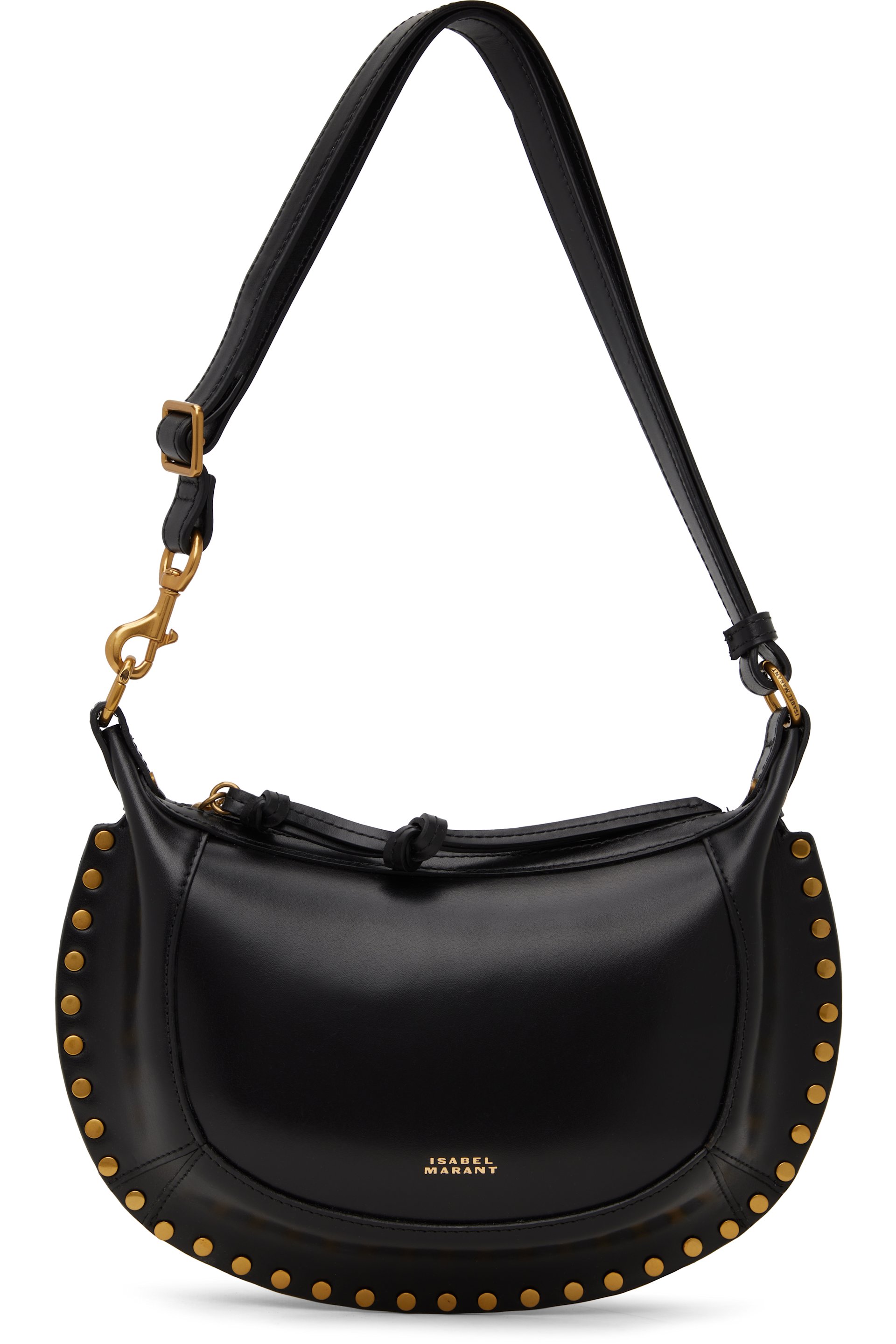 Isabel Marant - Sac noir en demi-lune - Oskan