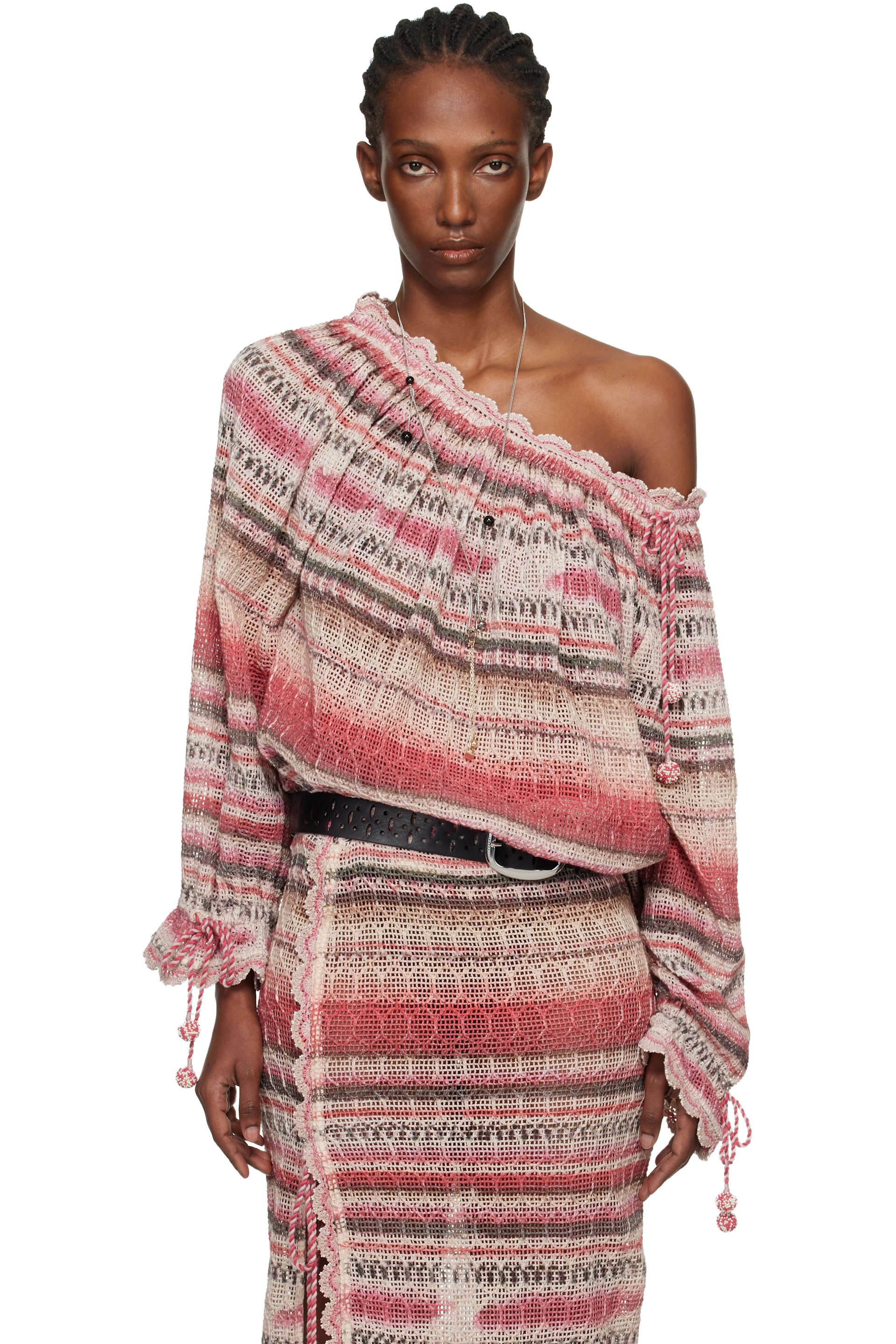 Isabel Marant - Haut à manches longues Nalyna rose