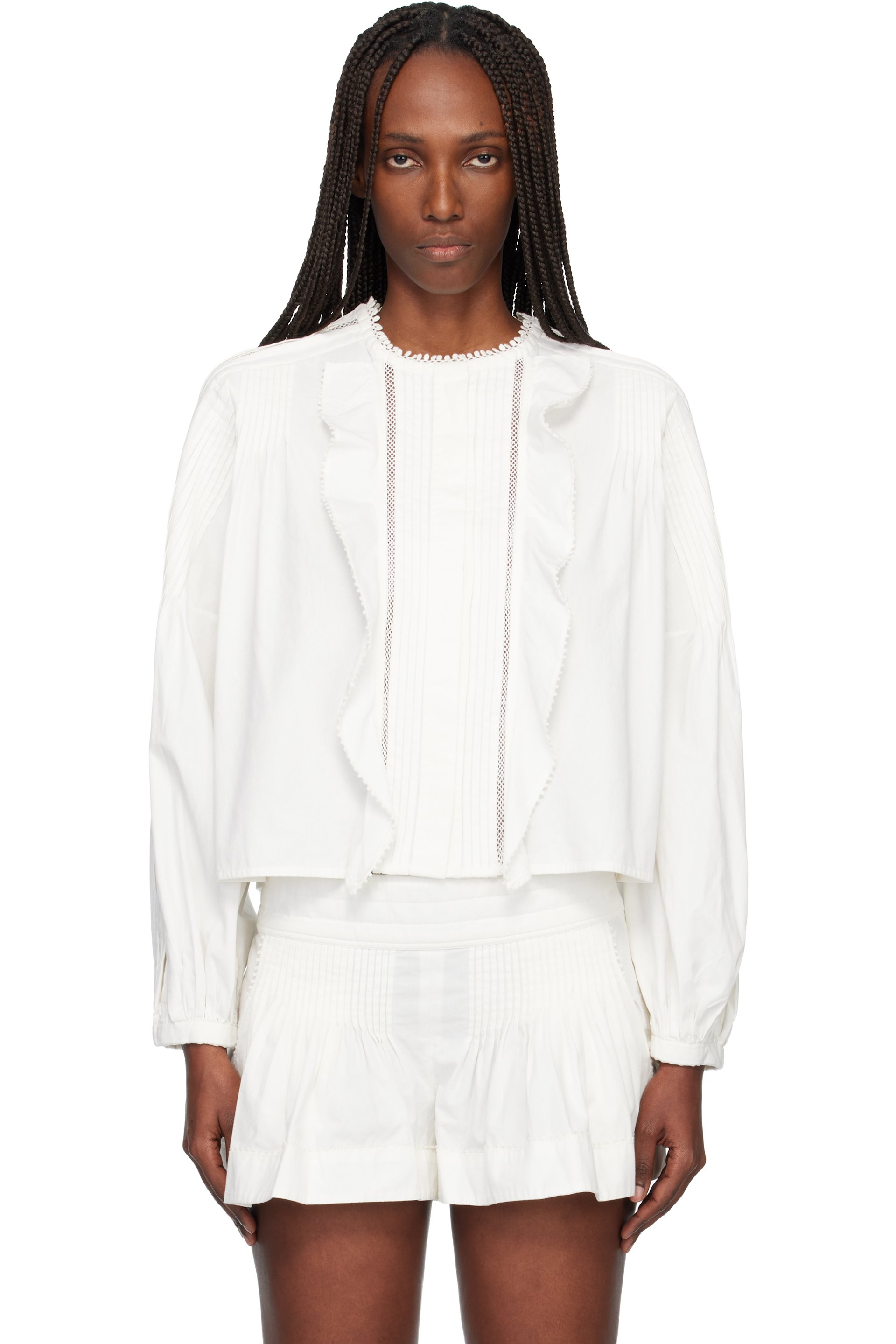 Isabel Marant - Chemise Cubraly blanche