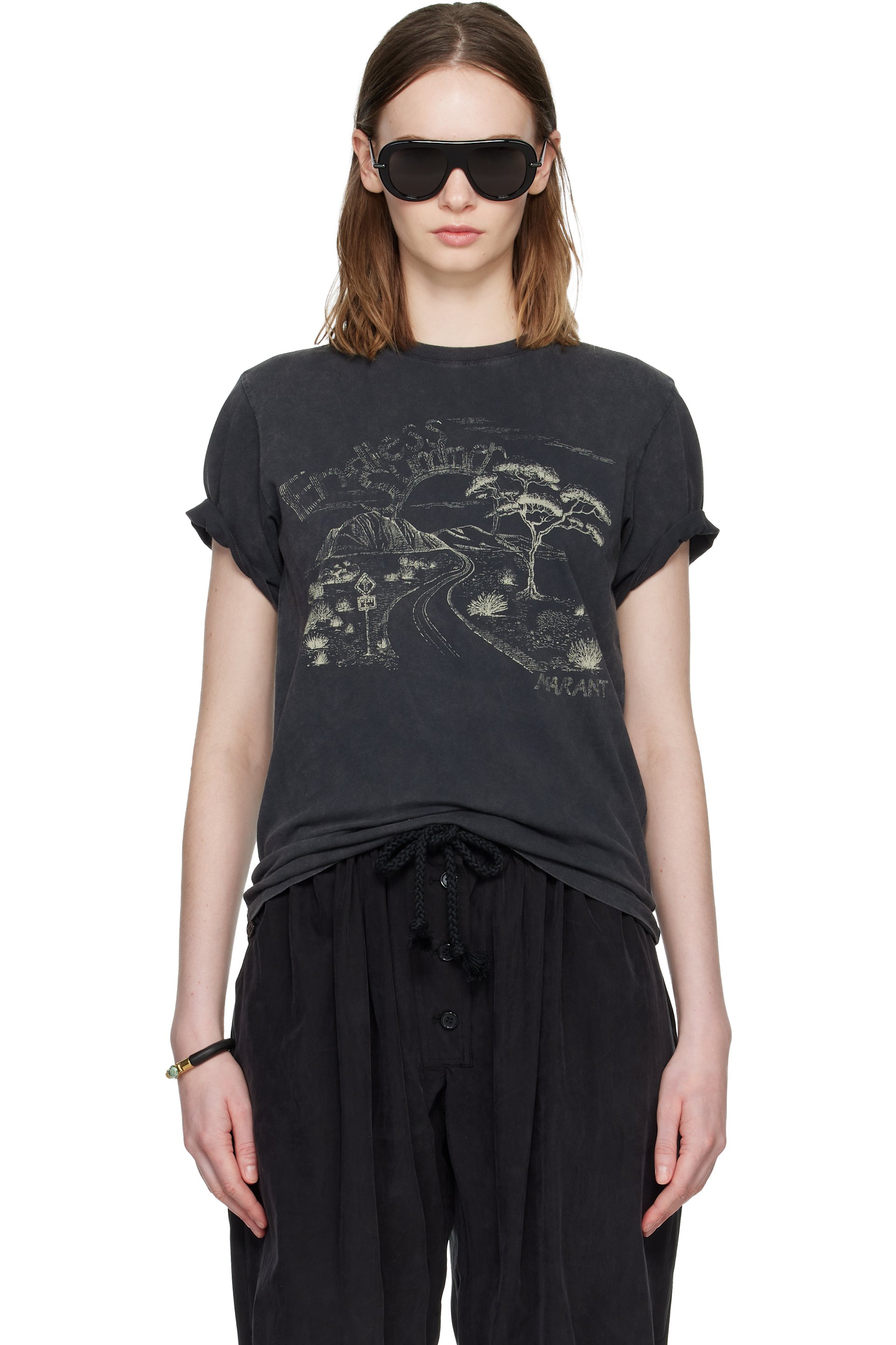 Isabel Marant - Black Zewel T-shirt