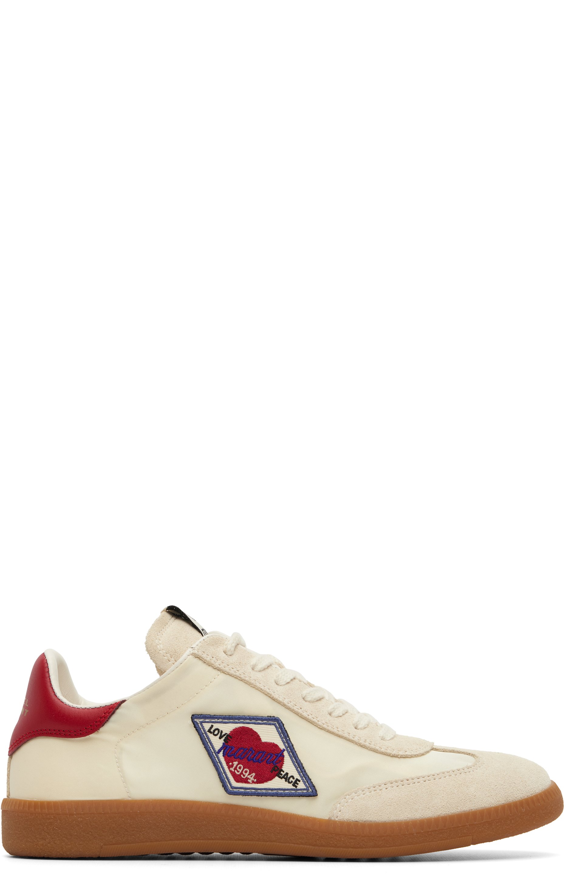 Isabel Marant - Baskets Kaycee blanc cassé