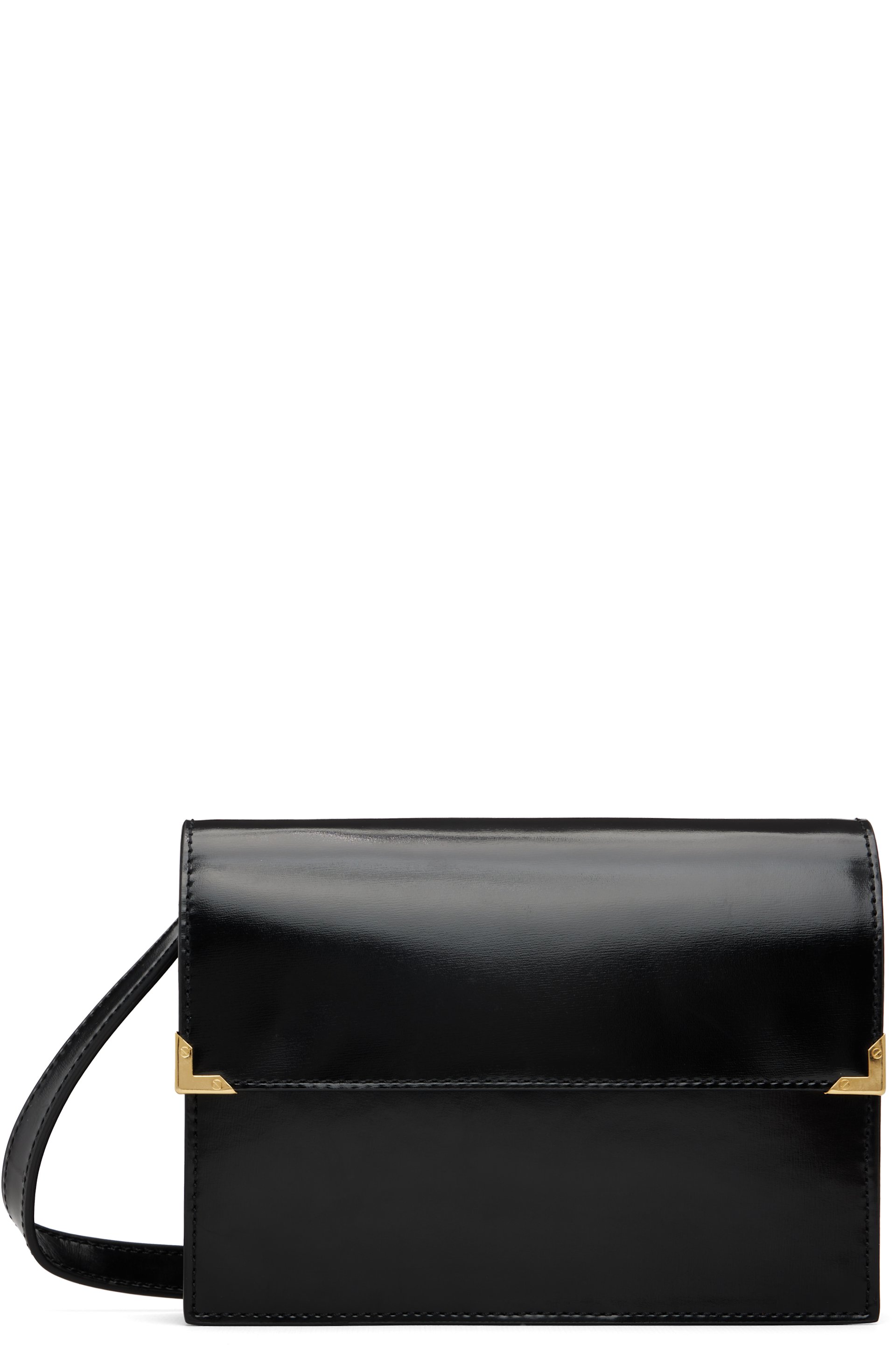 Ernest W. Baker - Black Patent Leather Bag