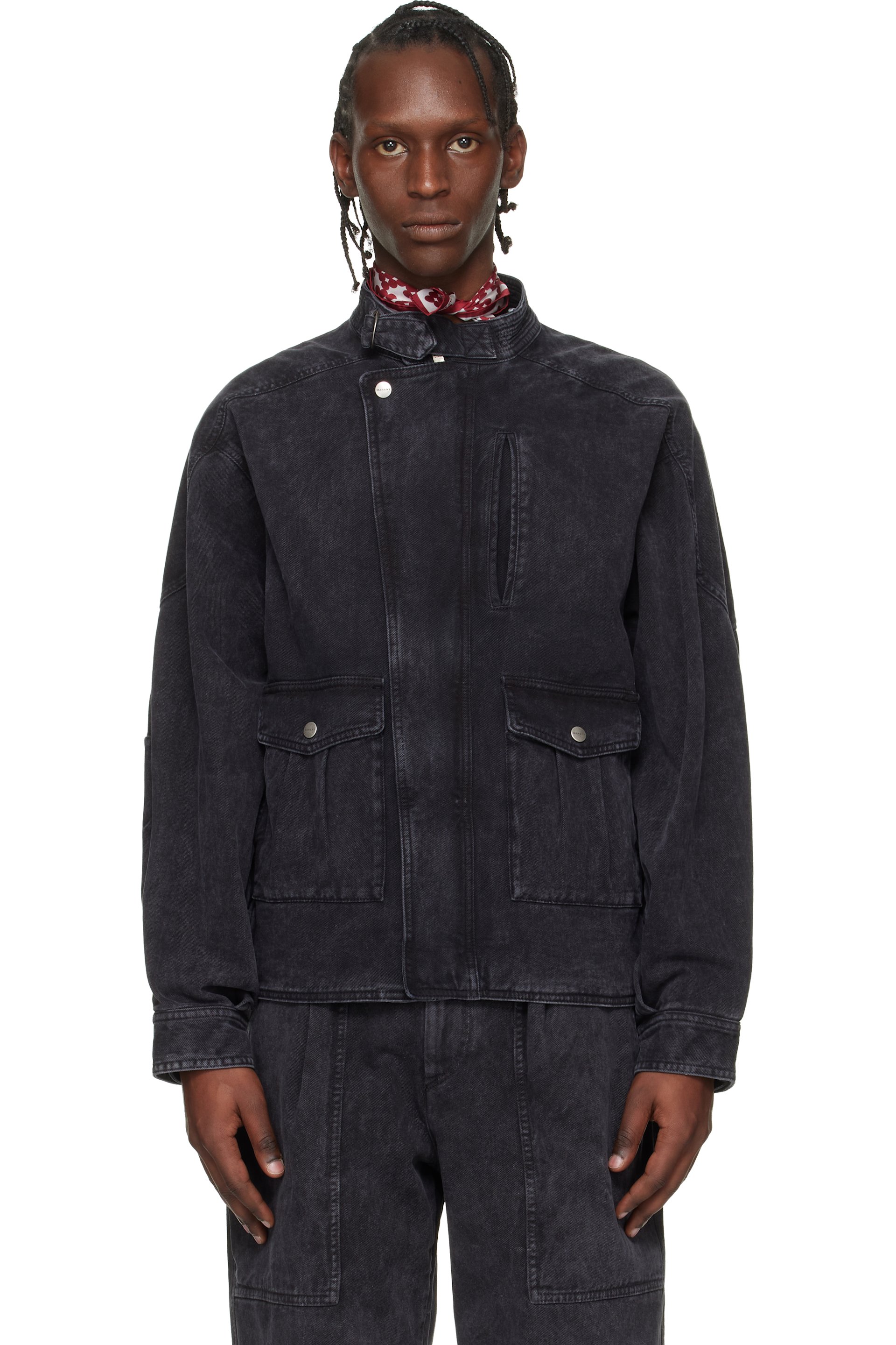 Isabel Marant - Black Isaiah Denim Jacket
