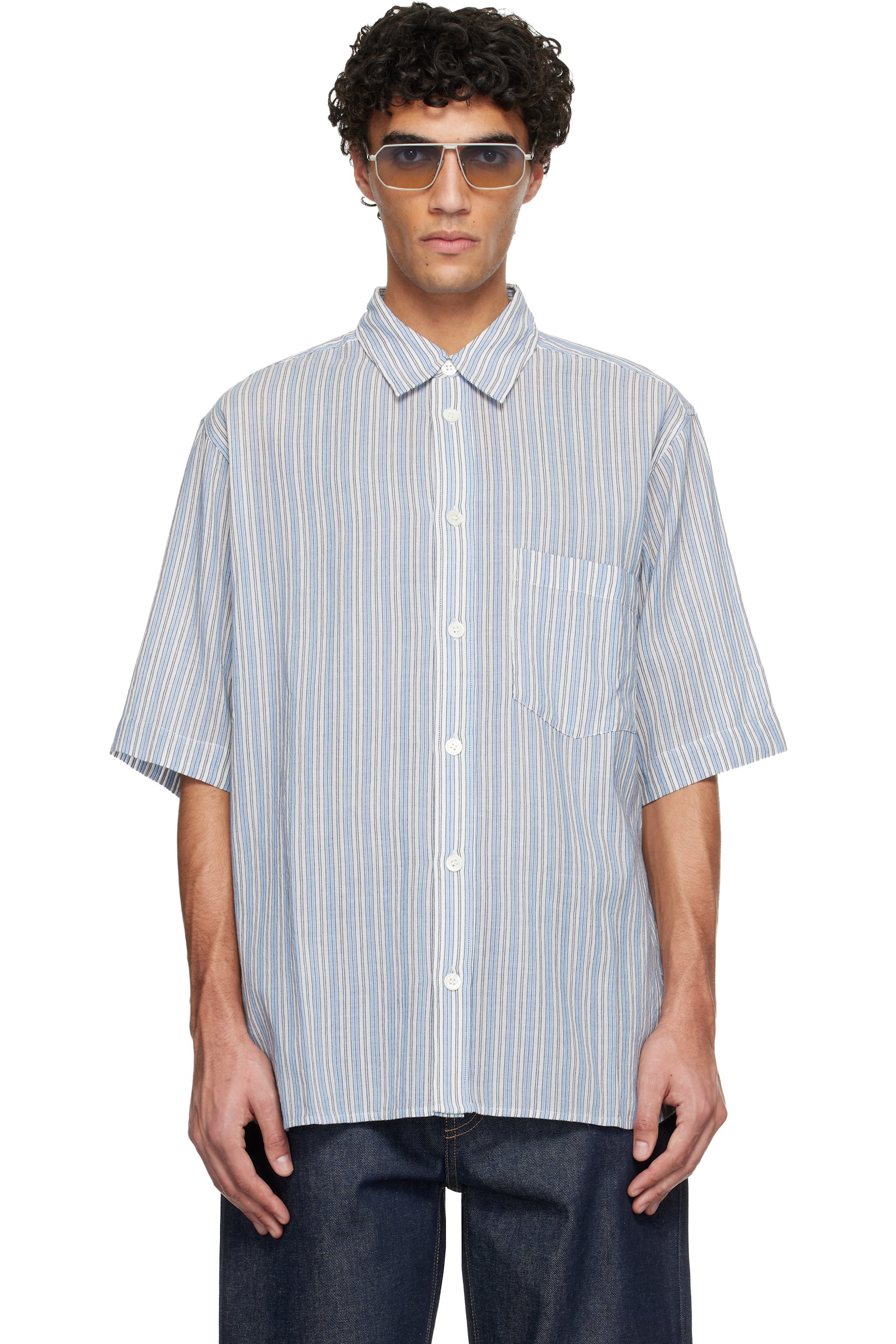 Isabel Marant - Blue Labilio Shirt