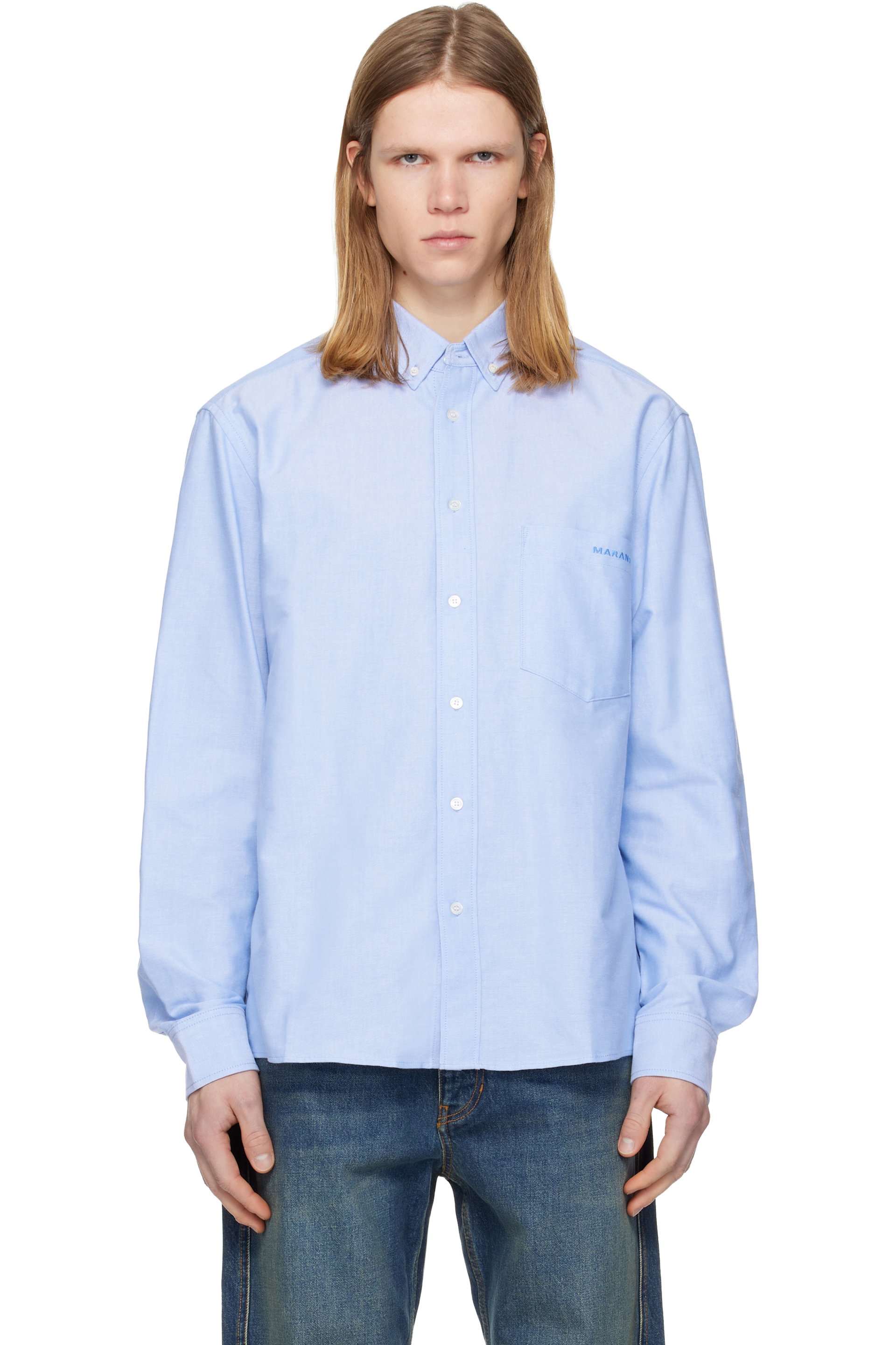 Isabel Marant - Blue Jasolo Shirt