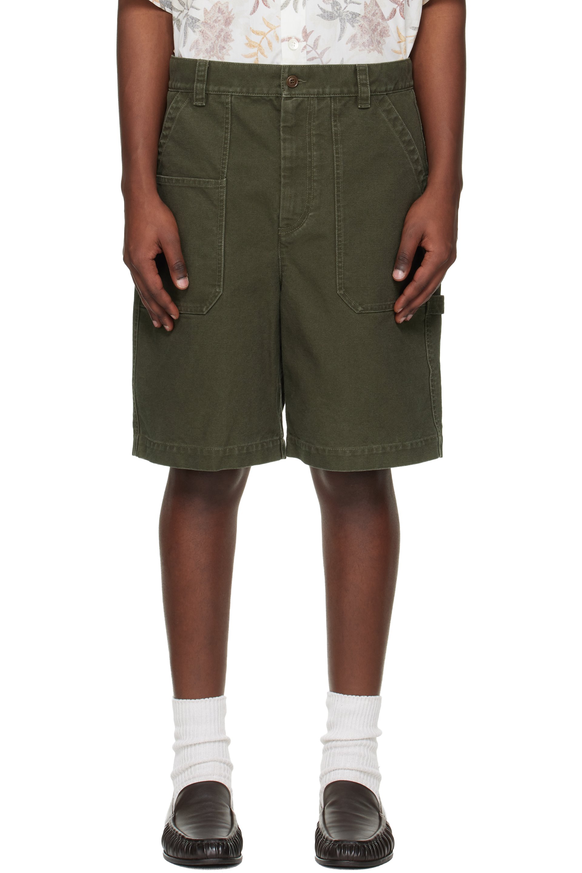 Isabel Marant - Khaki Akyle Shorts