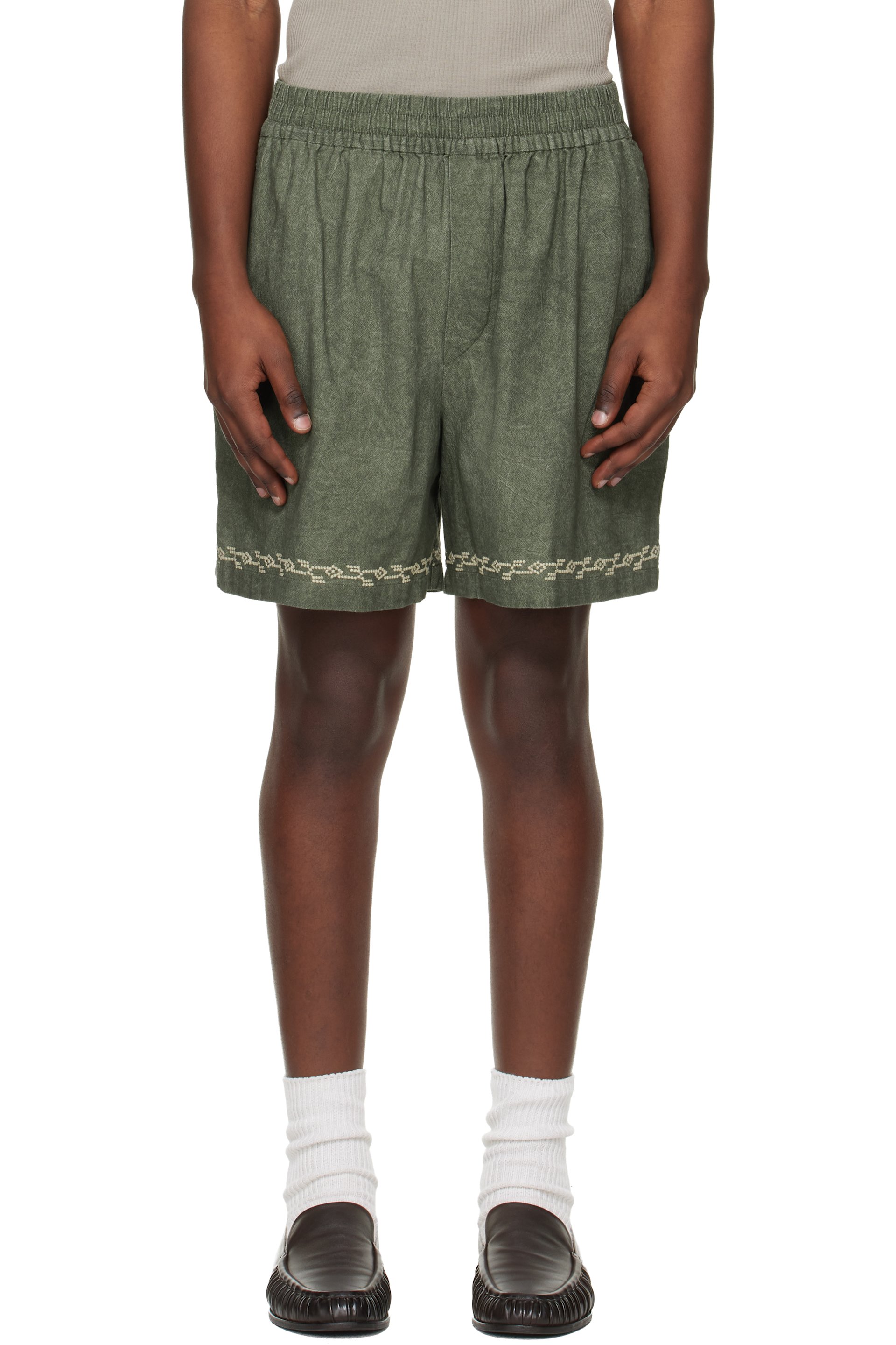 Isabel Marant - Green Zilan Shorts