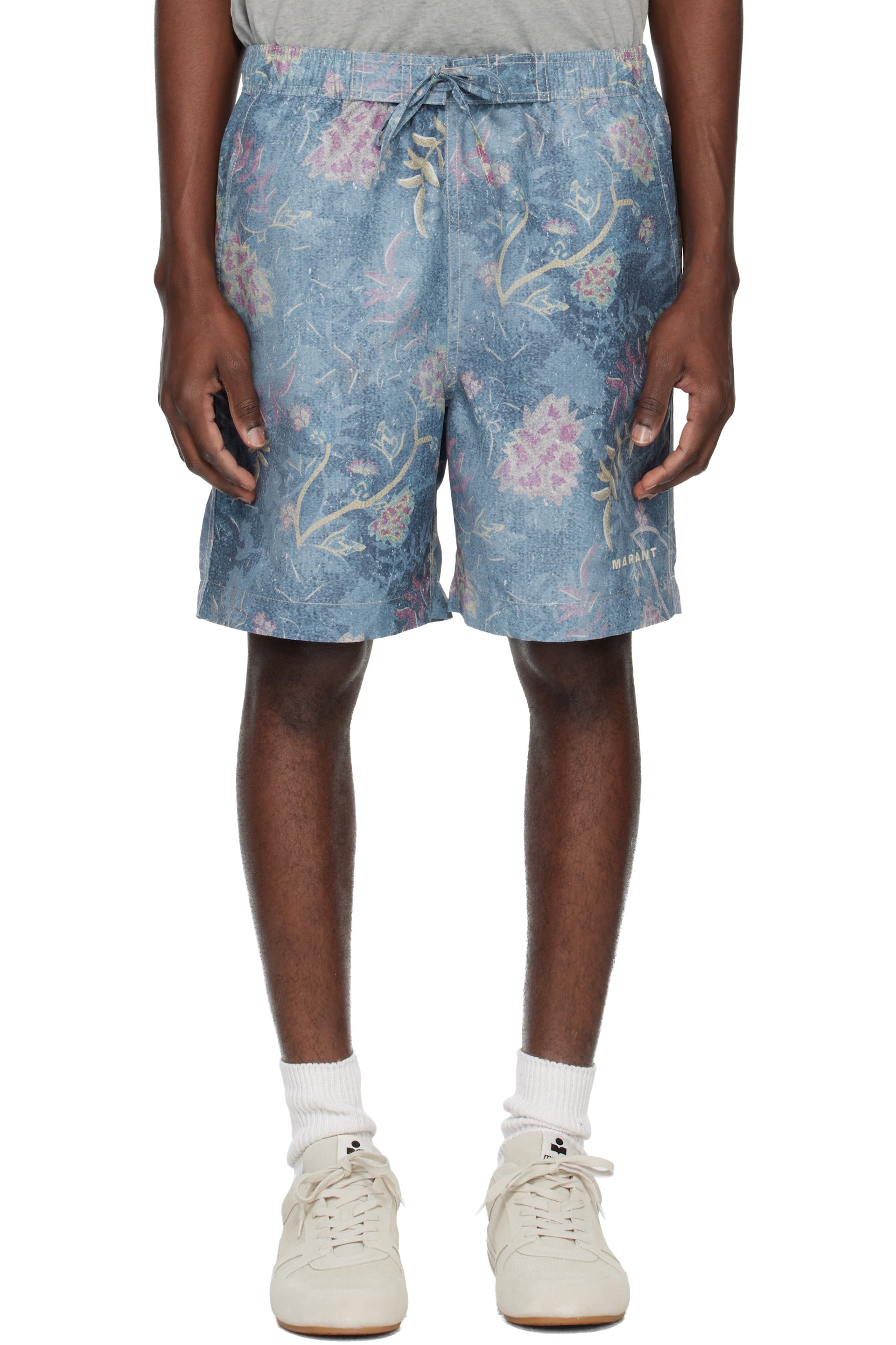 Isabel Marant - Blue Hydra Swim Shorts