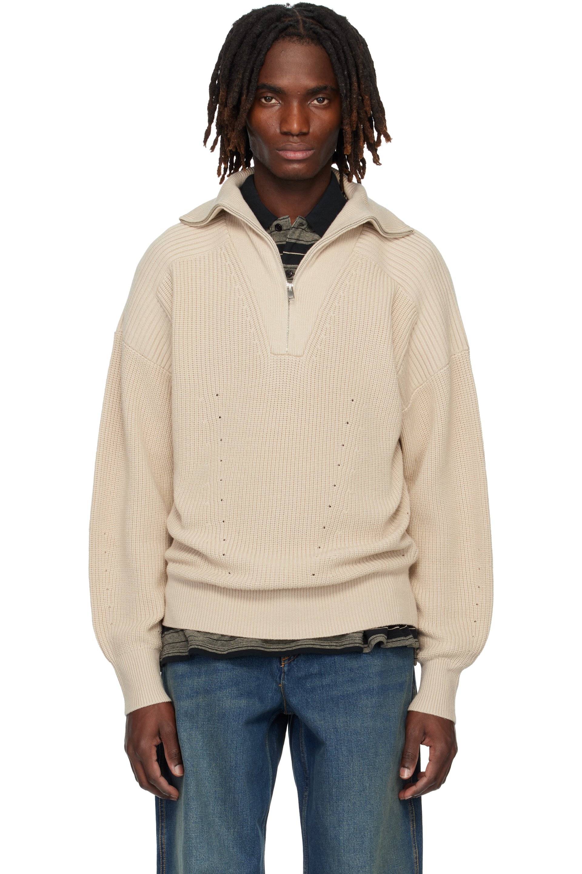 Isabel Marant - Beige Benny Sweater