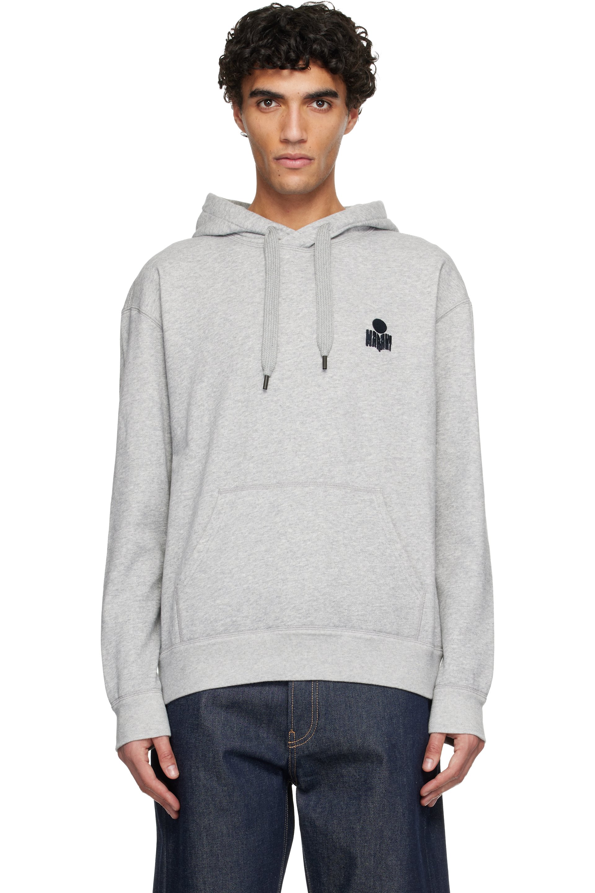 Isabel Marant - Gray Matte Hoodie