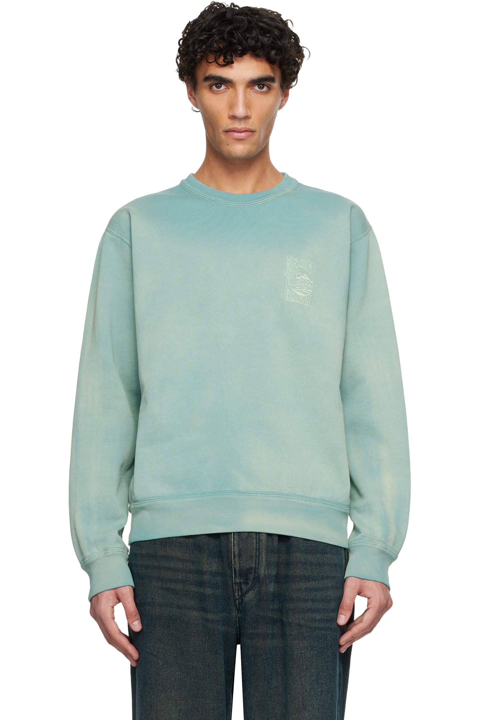 Isabel Marant - Blue Mikoy Sweatshirt