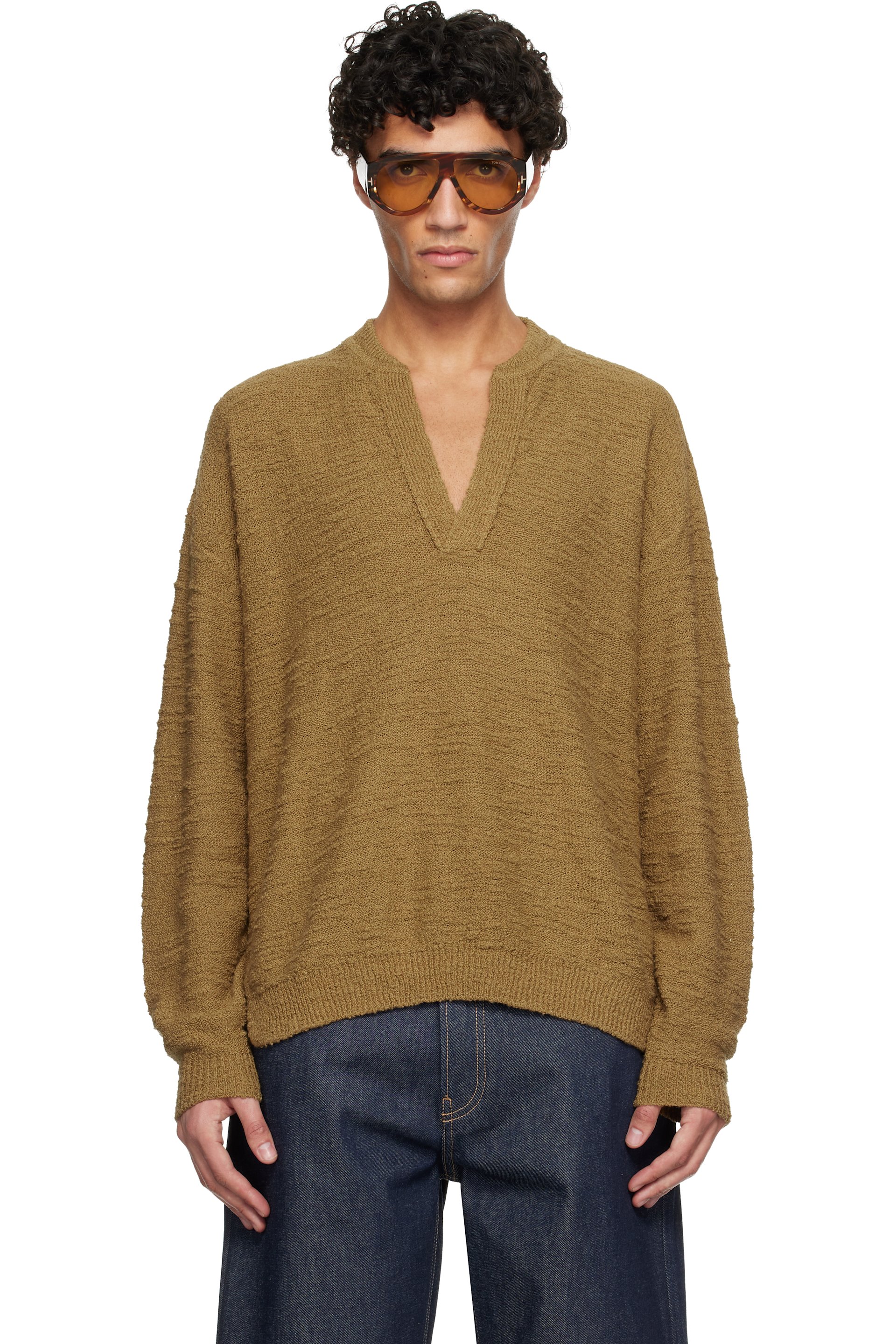 Isabel Marant - Tan Arnold Sweater