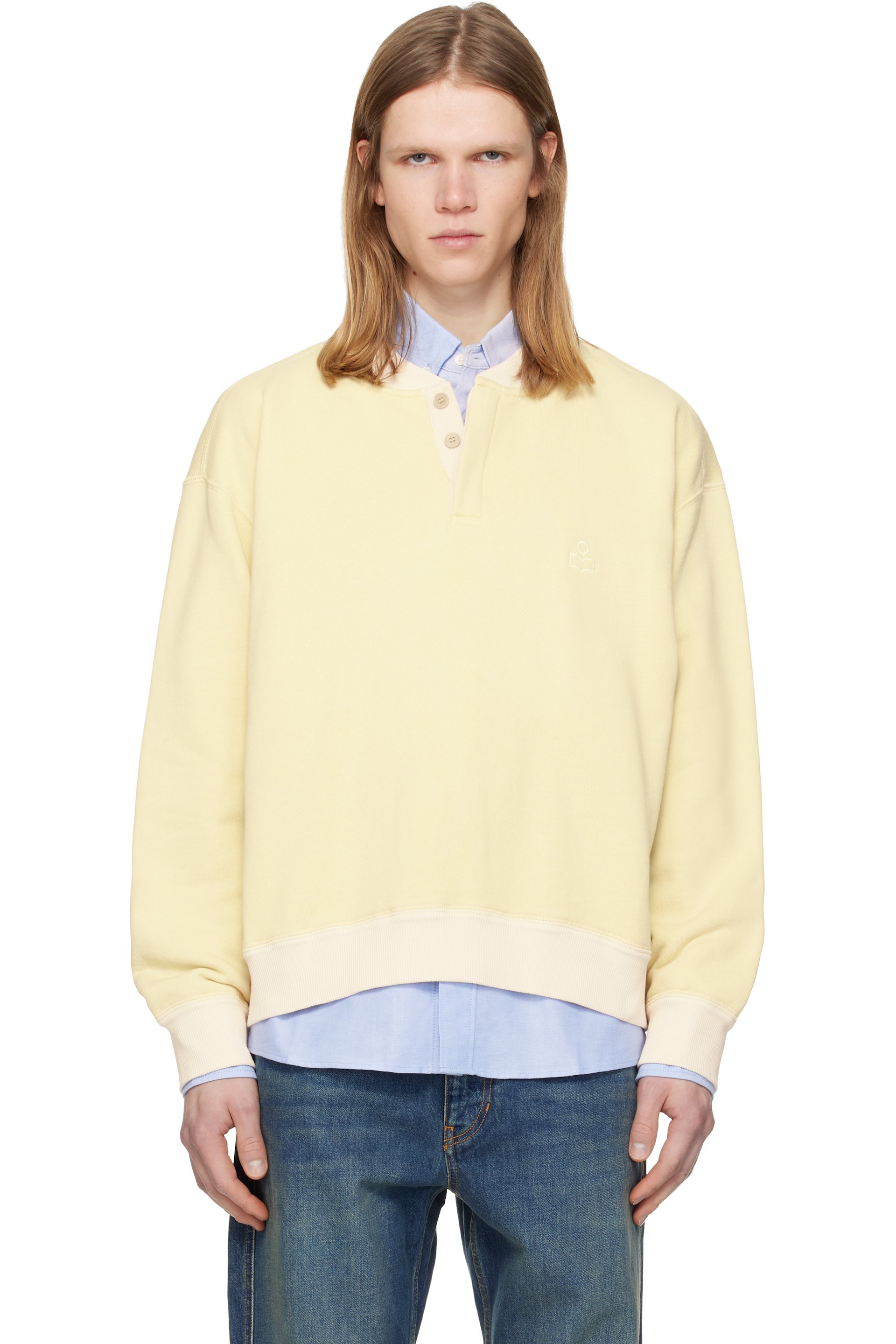 Isabel Marant - Yellow Mathias Sweatshirt