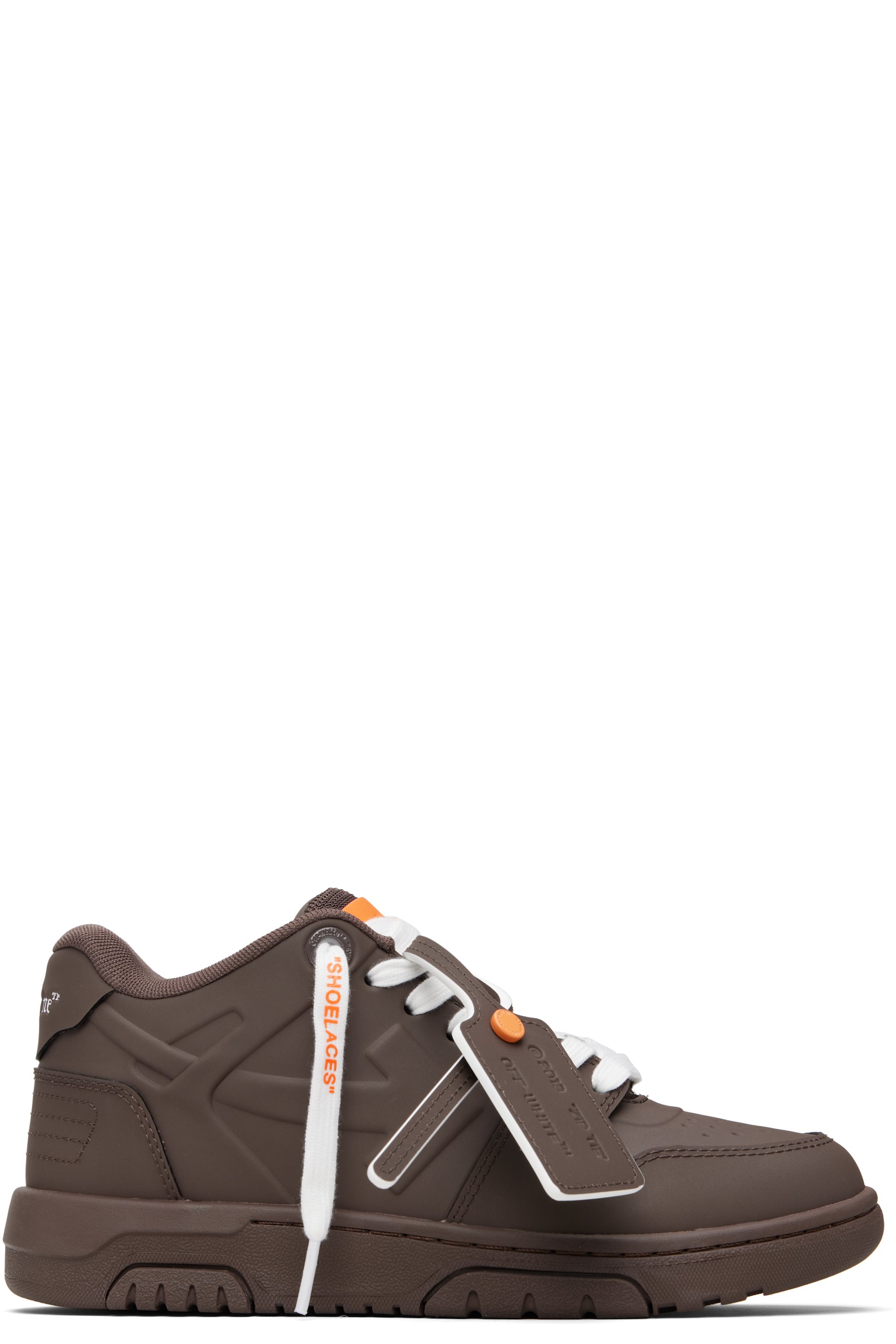 Off-White - ブラウン 'Out Of Office' Molded スニーカー