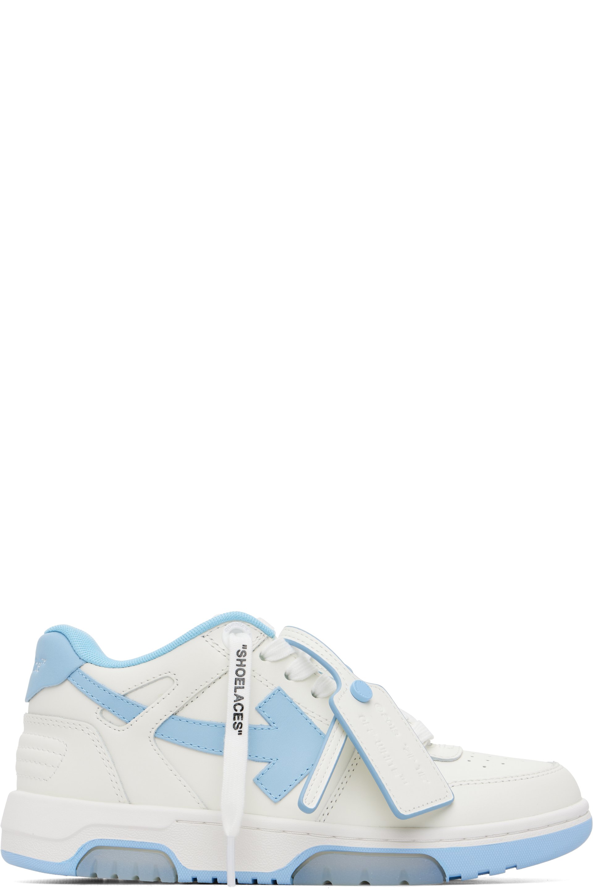 Off-White - ホワイト 'Out Of Office' カーフレザー スニーカー