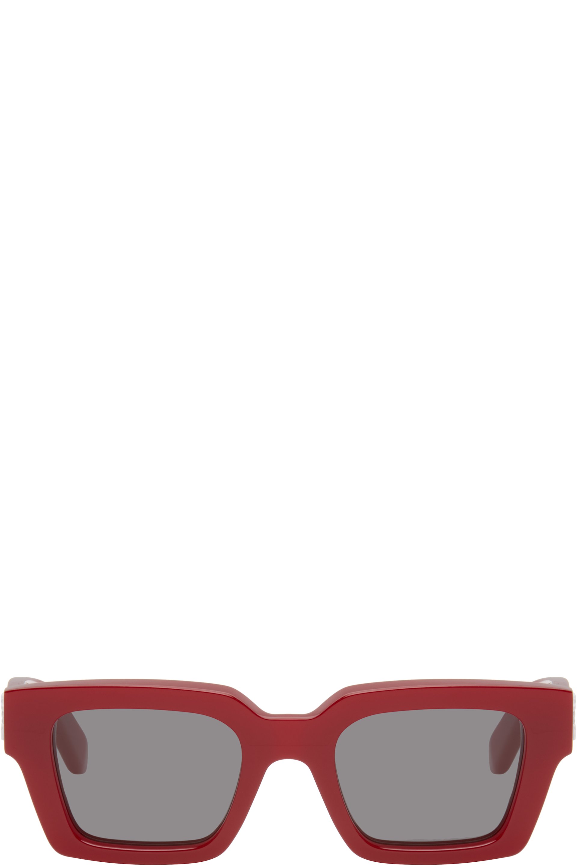 Off-White - Red Virgil Sunglasses