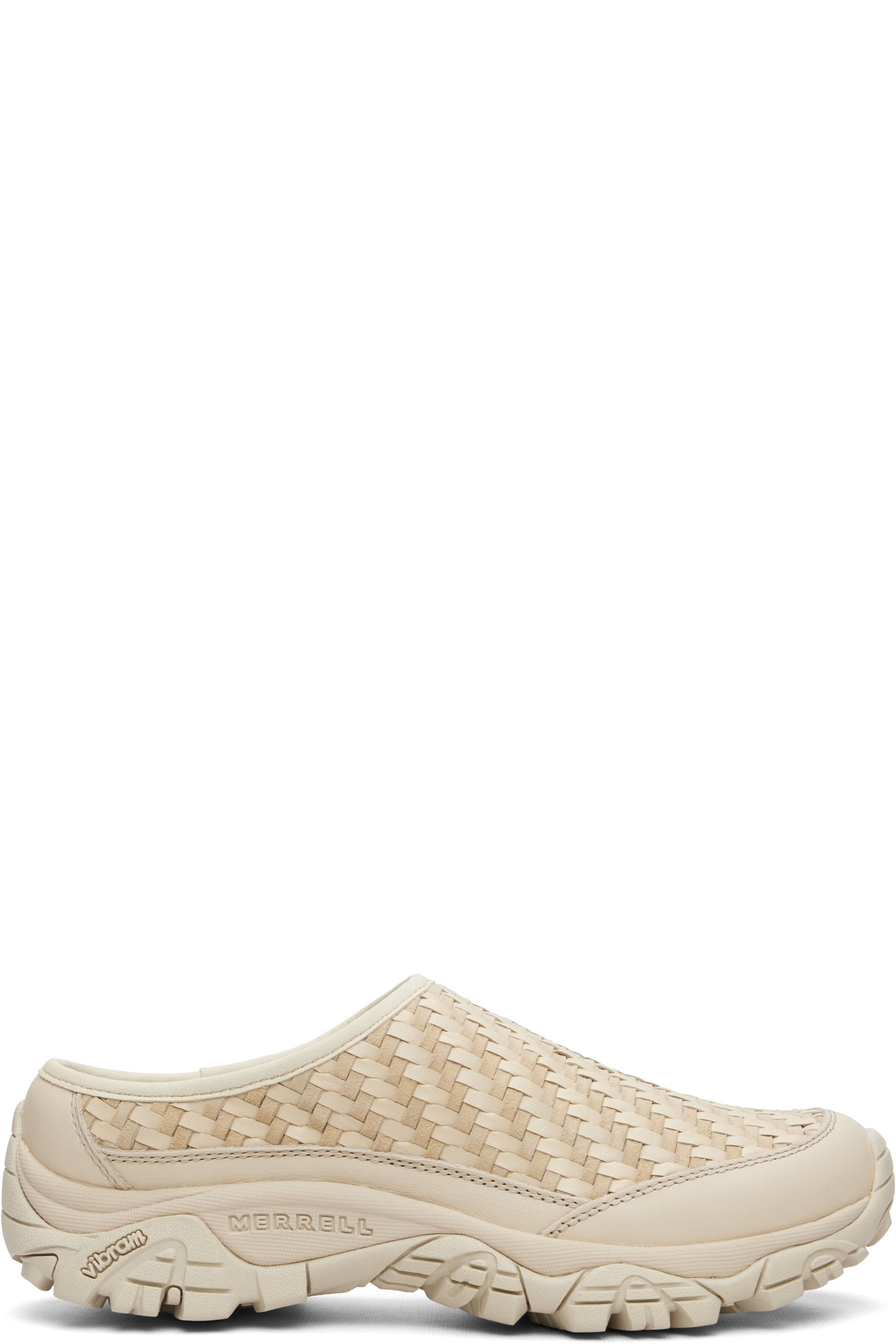Merrell 1TRL - Off-White Moab 2 Leather Slide Flats