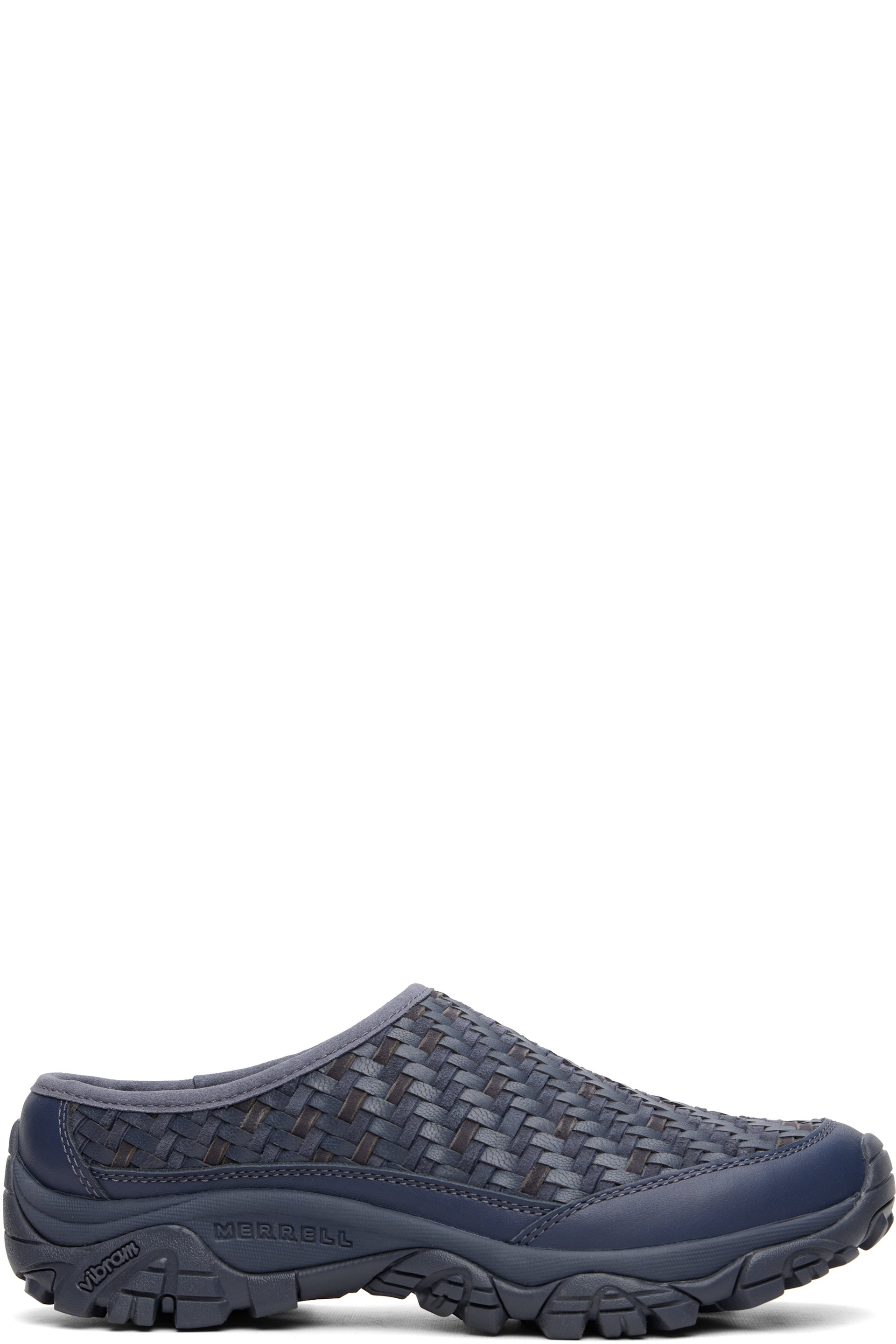Merrell 1TRL - Gray Moab 2 Leather Slide Flats