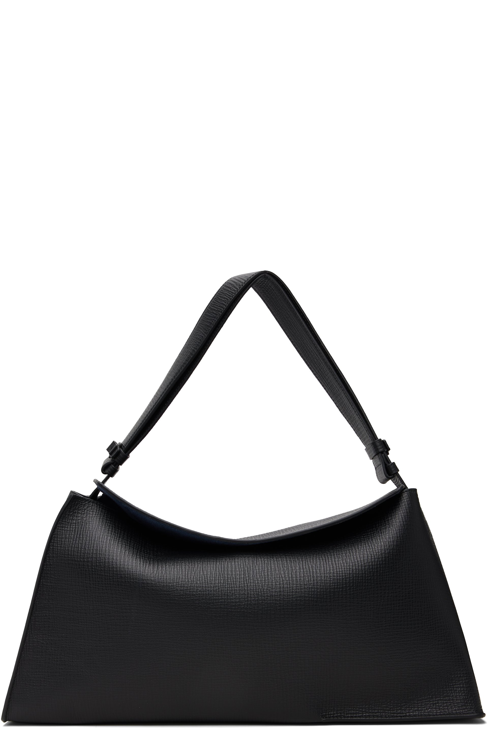 Studio Nicholson - Black Shiboru Leather Bag