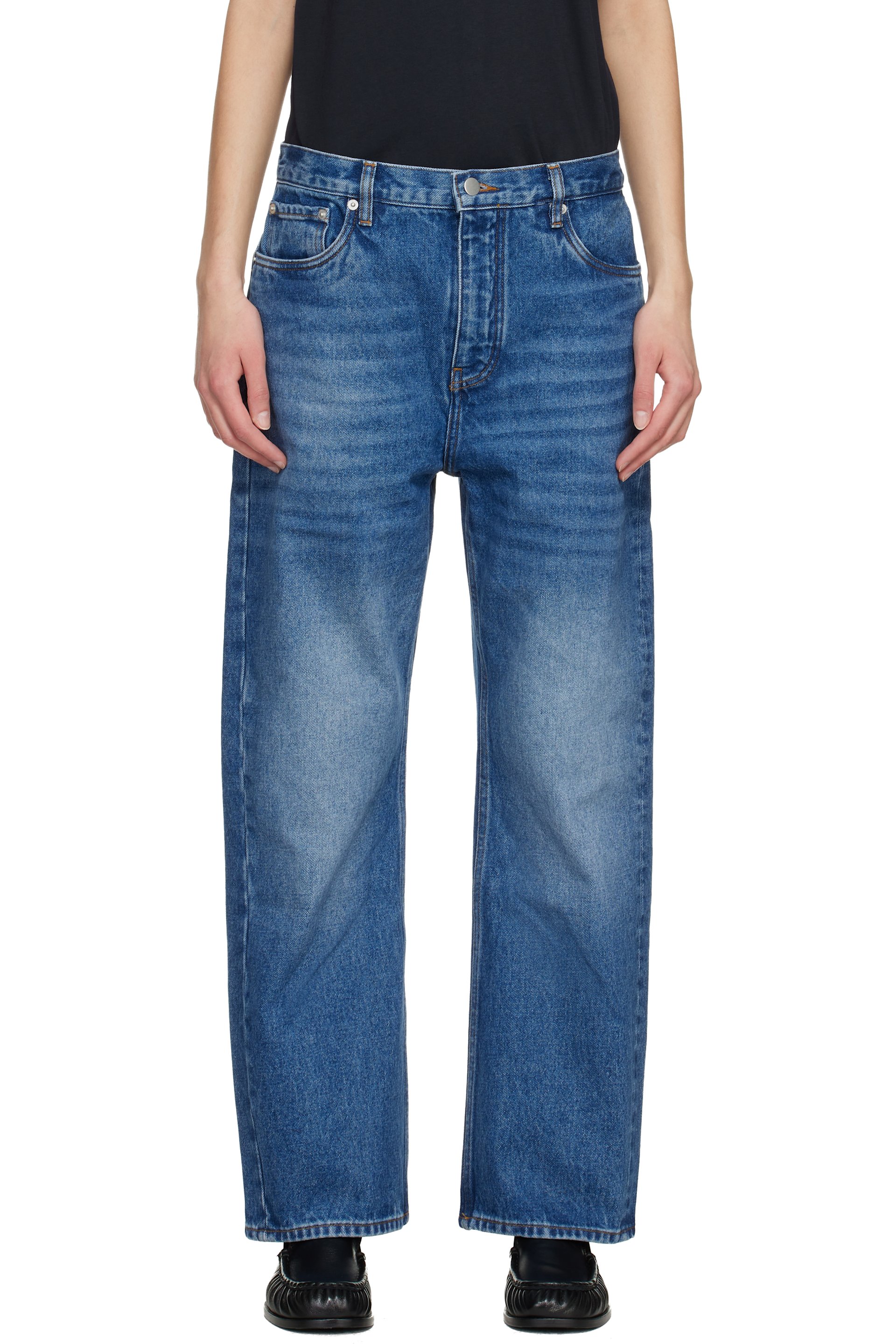 Studio Nicholson - Blue Denjo Jeans