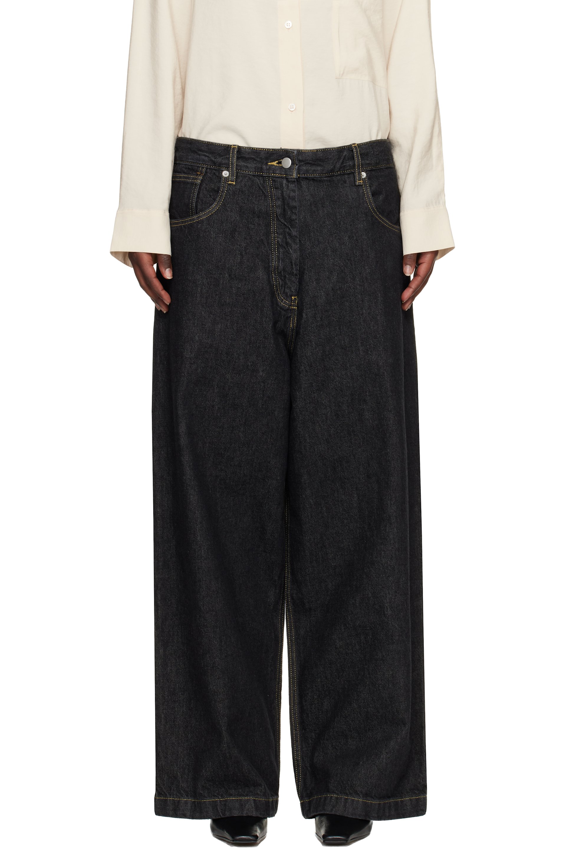 Studio Nicholson - Black Neive Jeans