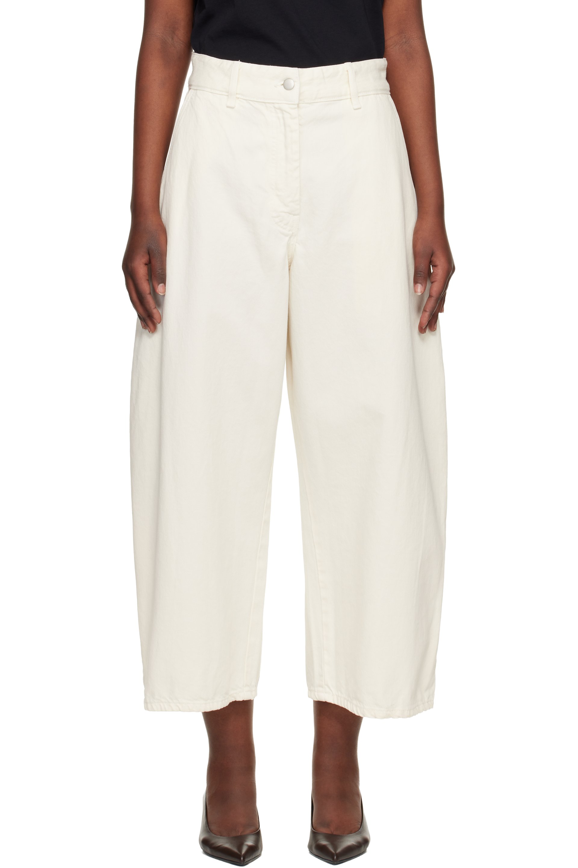 Studio Nicholson - Off-White Chalco Jeans