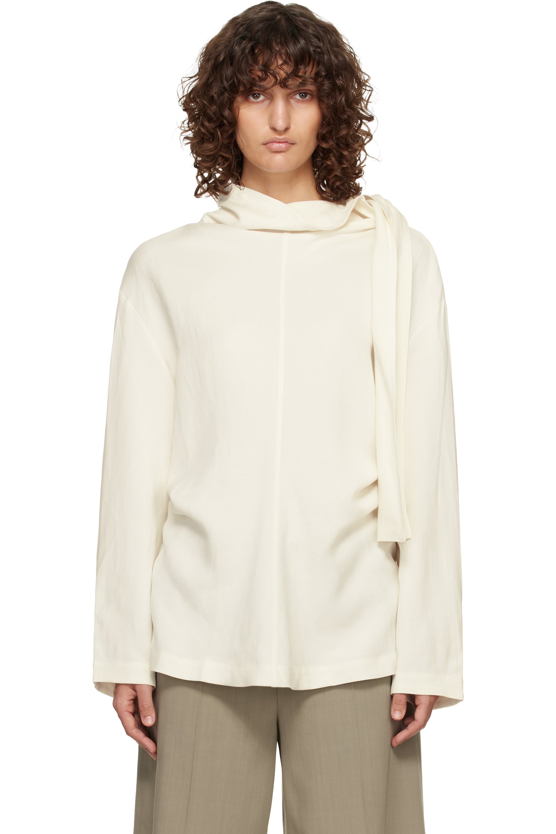Studio Nicholson - Off-White Valery Blouse
