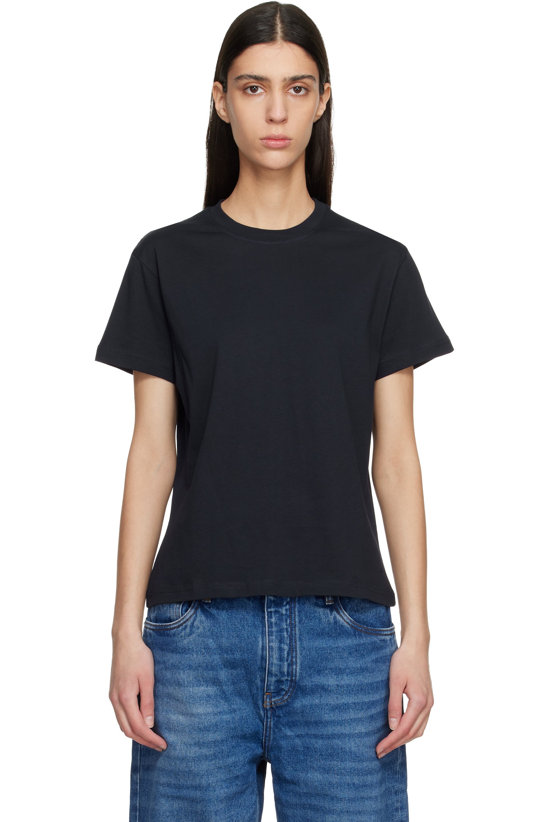 Studio Nicholson - T-shirt Marine bleu marine