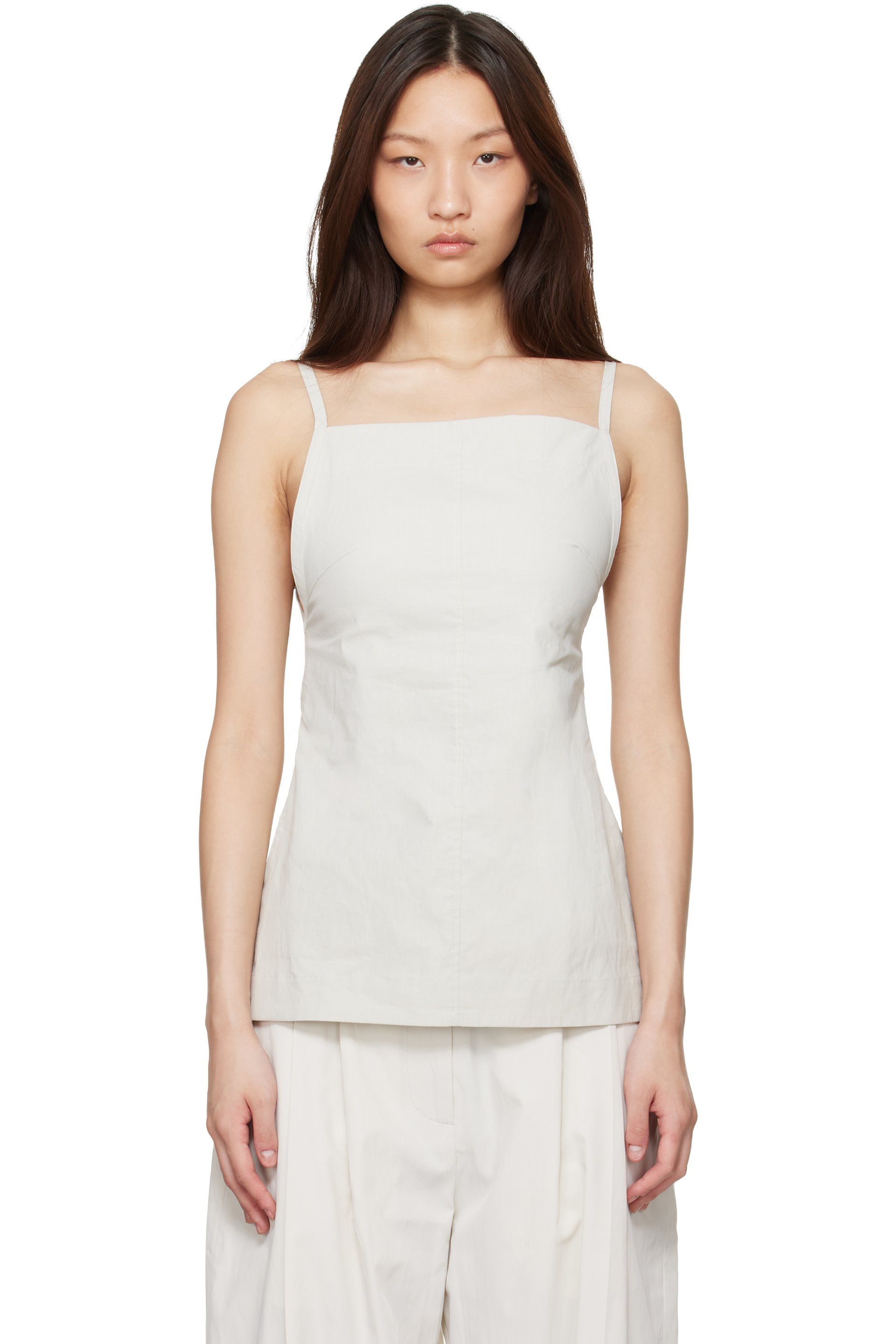 Studio Nicholson - Beige Raddle Top