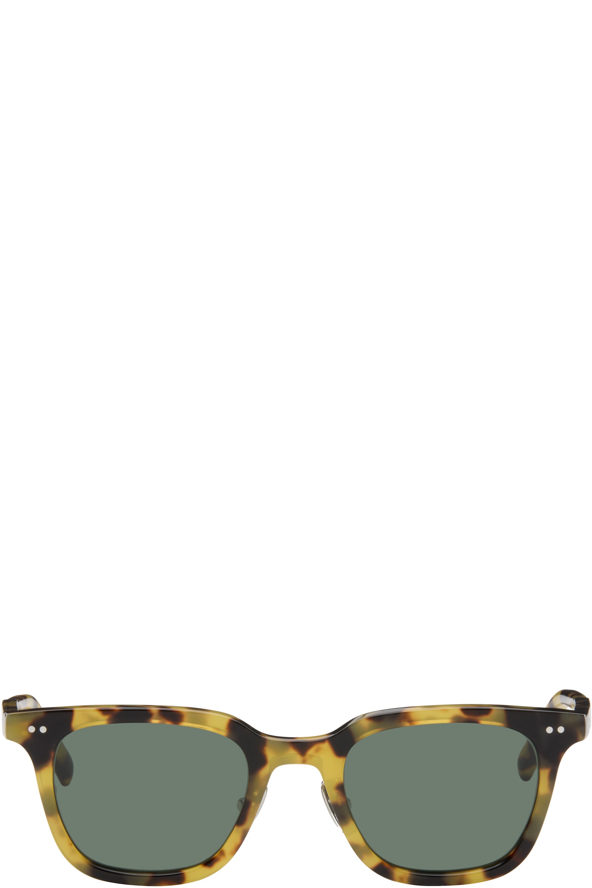 Studio Nicholson - Yellow Type 1 Sunglasses