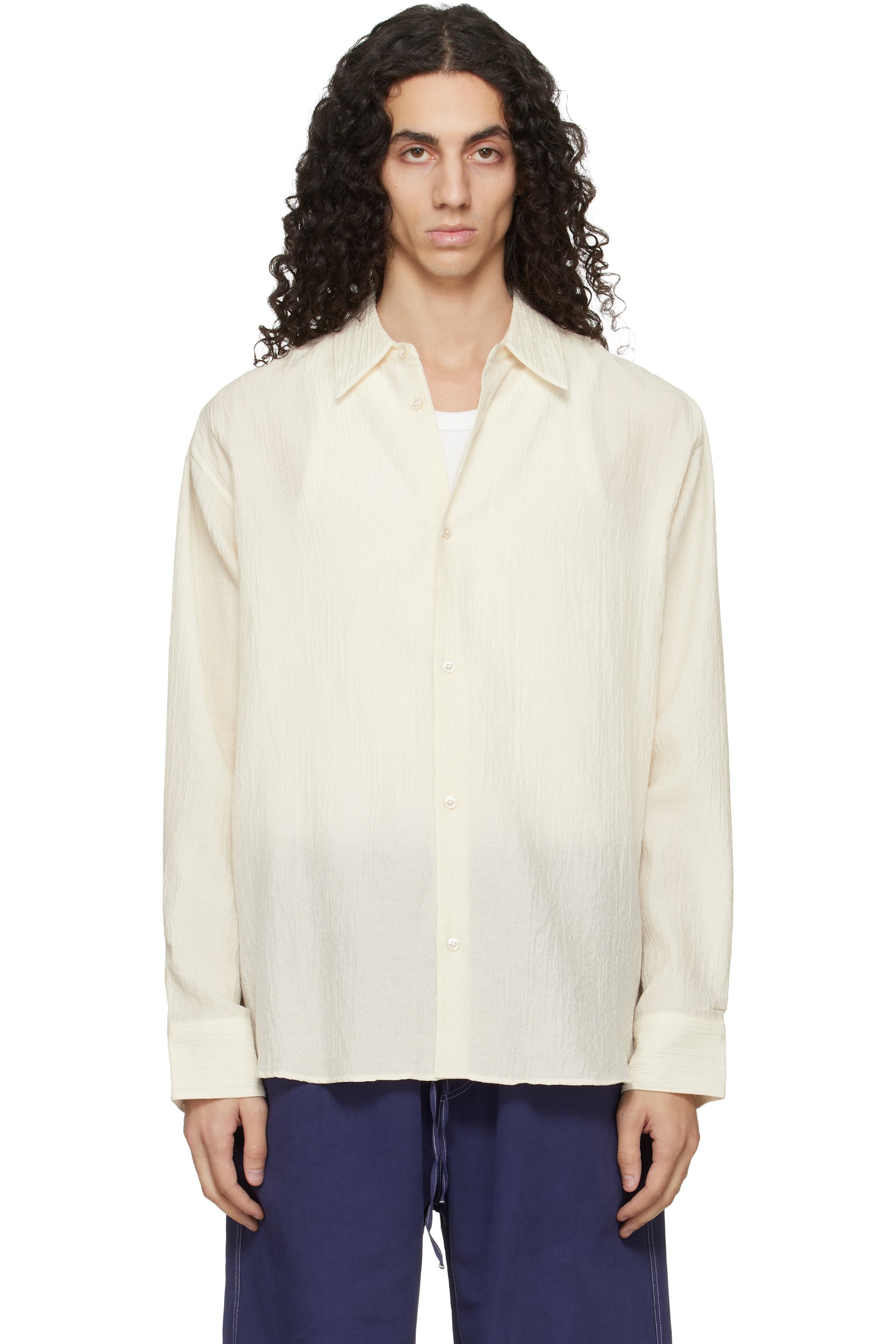 Studio Nicholson - Off-White View Shirt