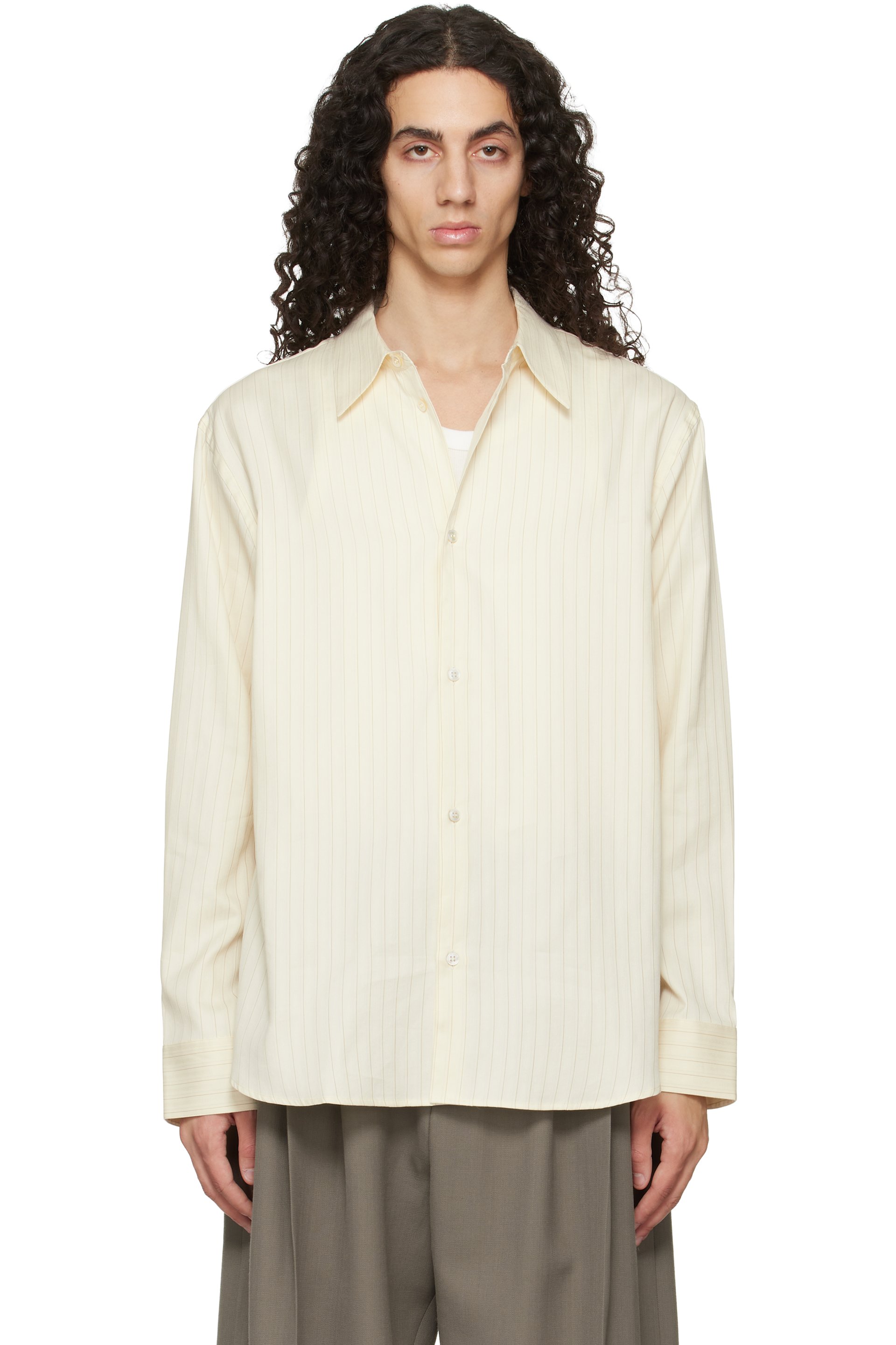 Studio Nicholson - Yellow View Shirt