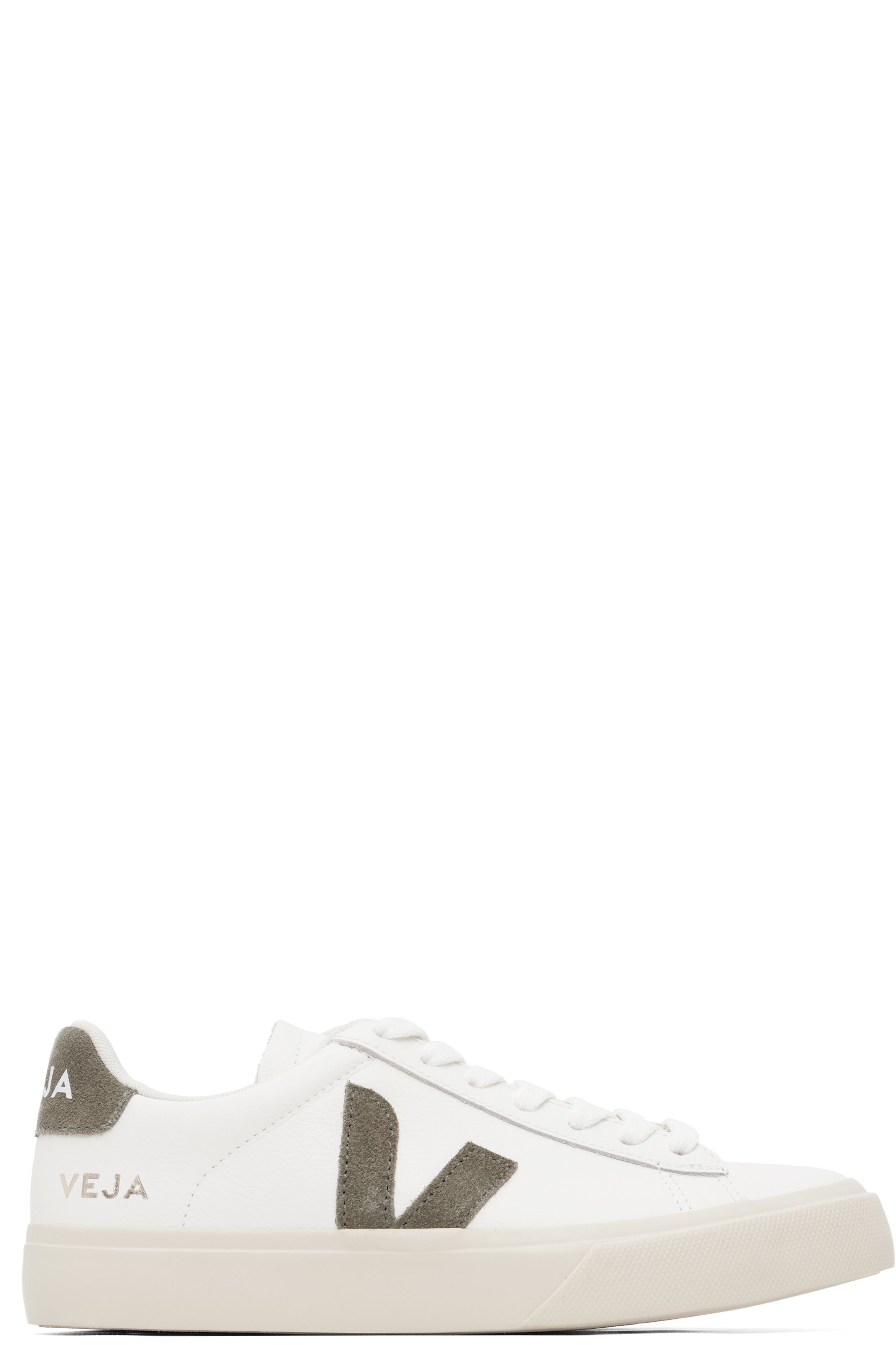 Veja - 白色 Campo Leather 运动鞋