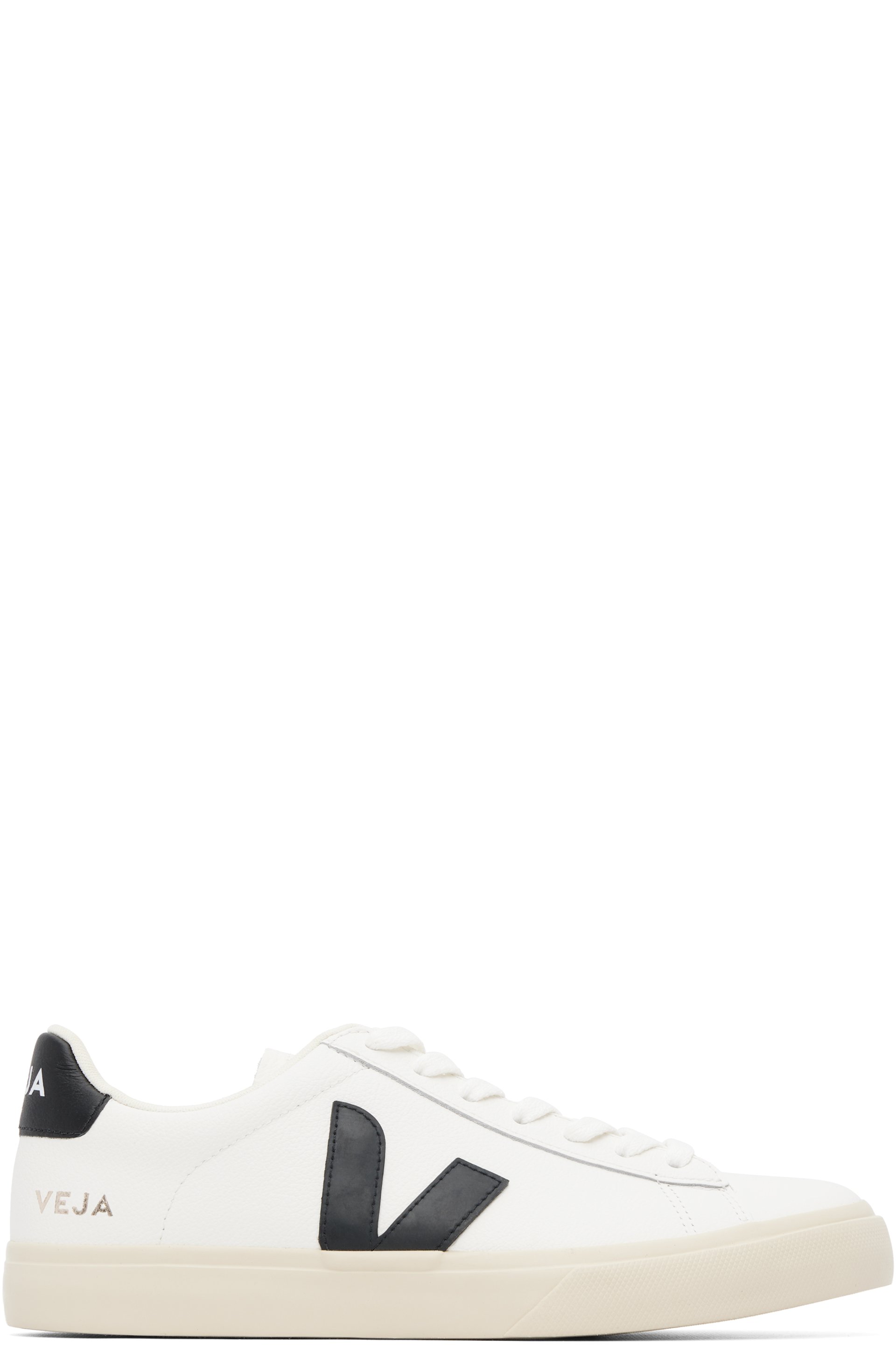VEJA - White Campo Leather Sneakers