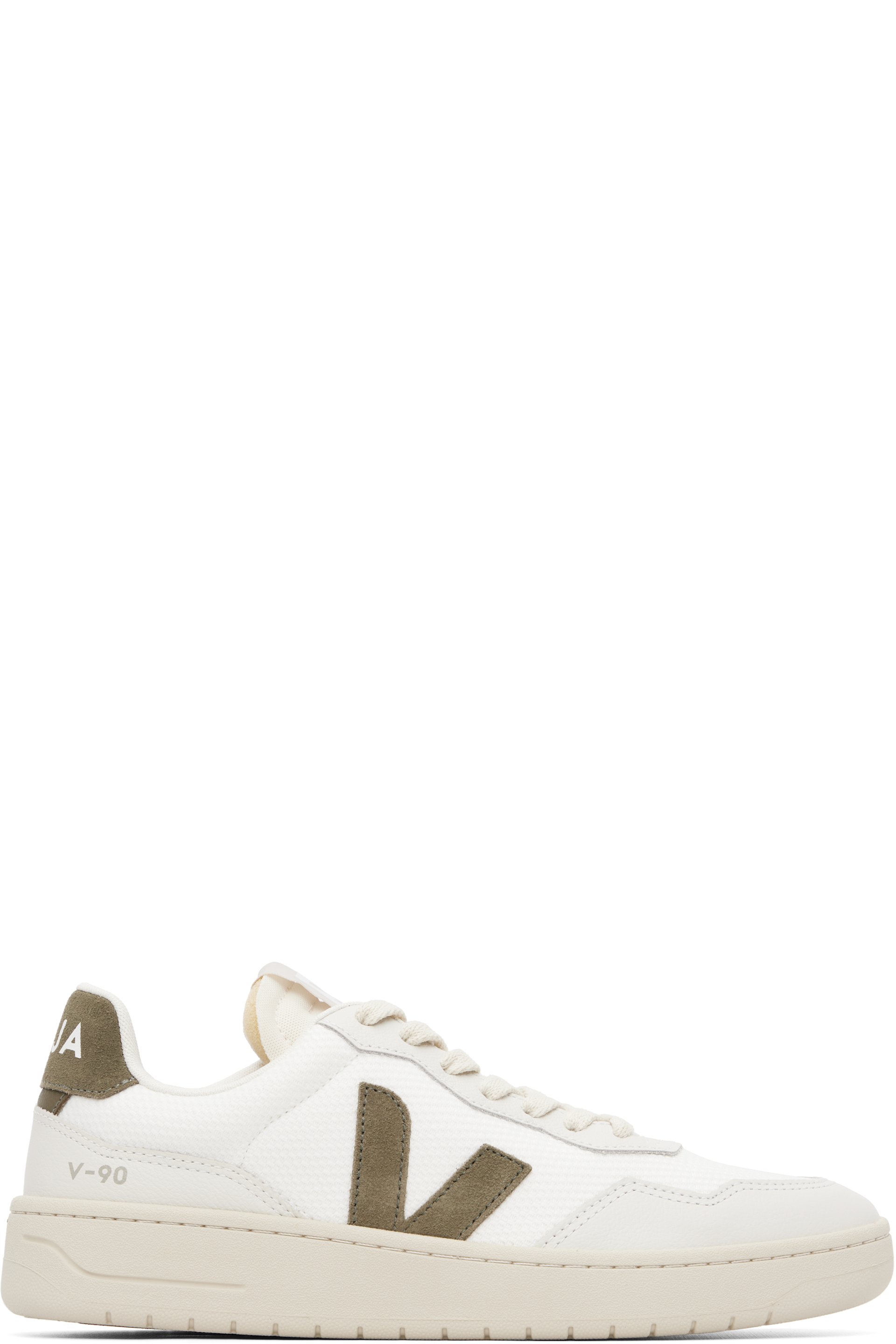 VEJA - White V-90 B-Mesh Sneakers