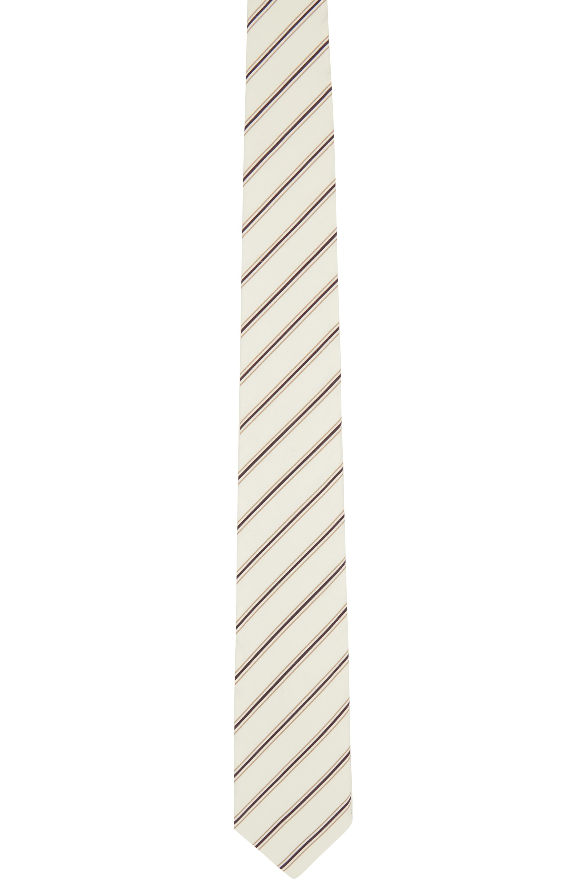 LGN Louis Gabriel Nouchi - Off-White Rayée Tie