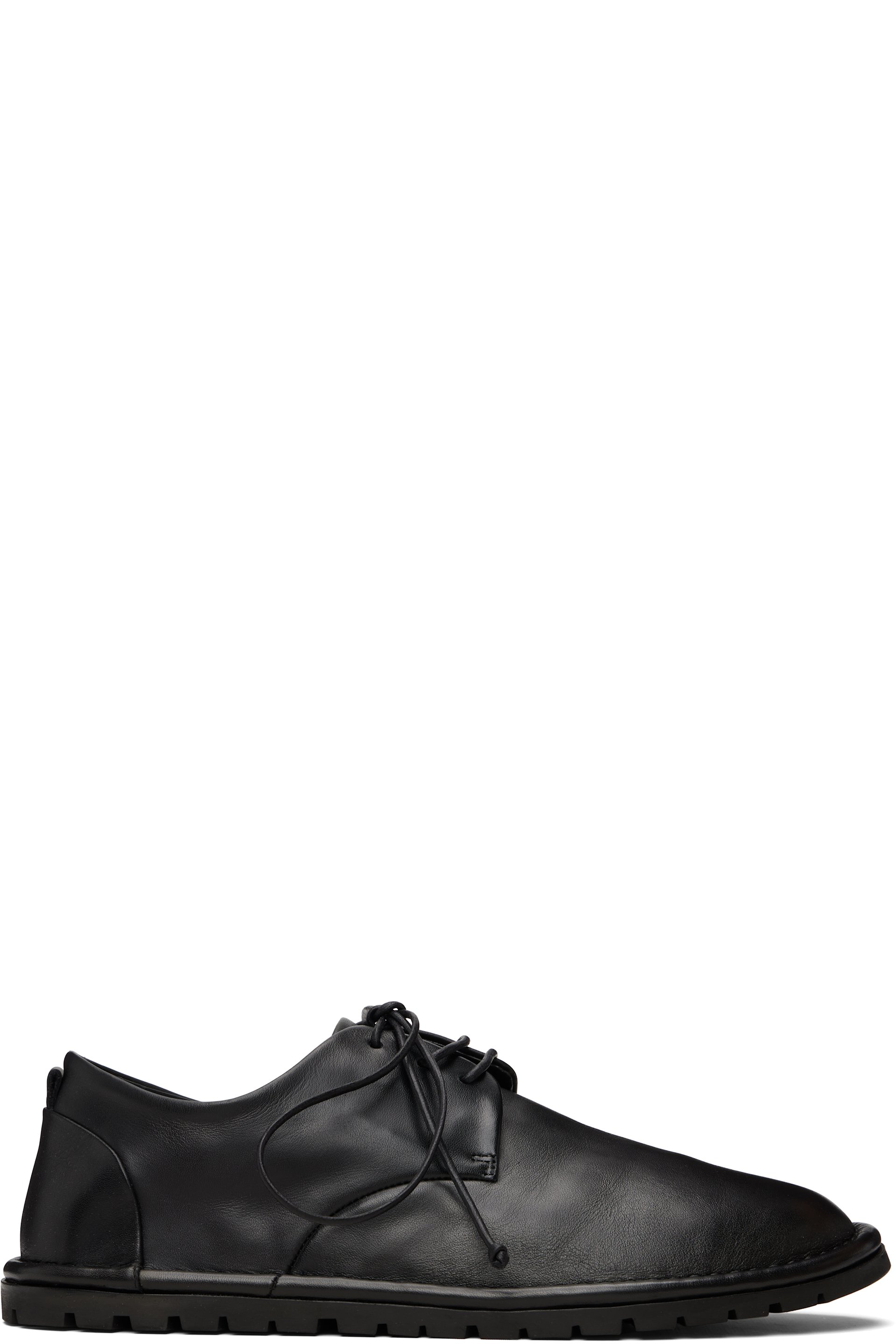 Marsèll Gomme - Black Sancrispa Leather Derbys