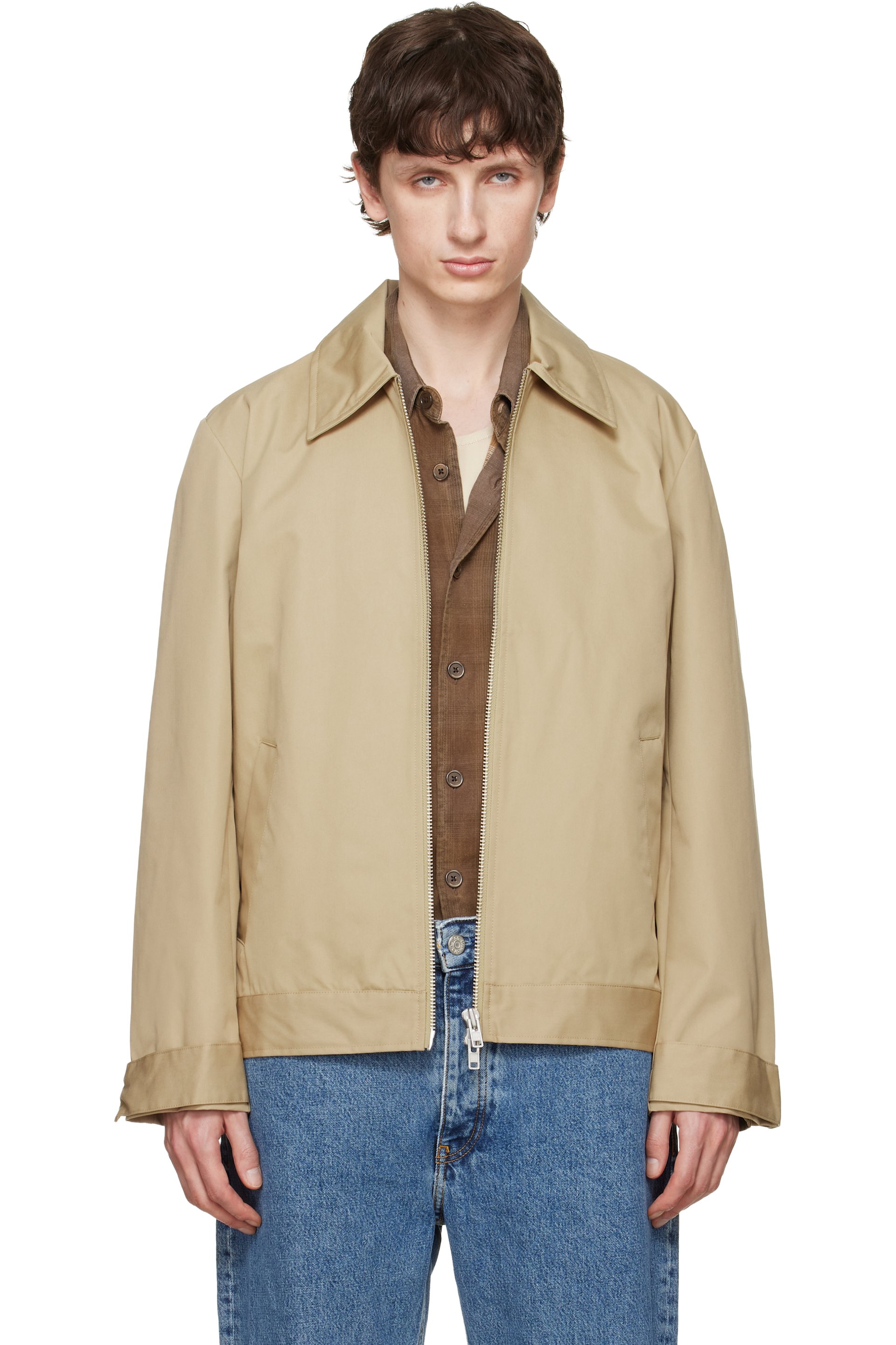 Won Hundred - Blouson Peter beige en coton