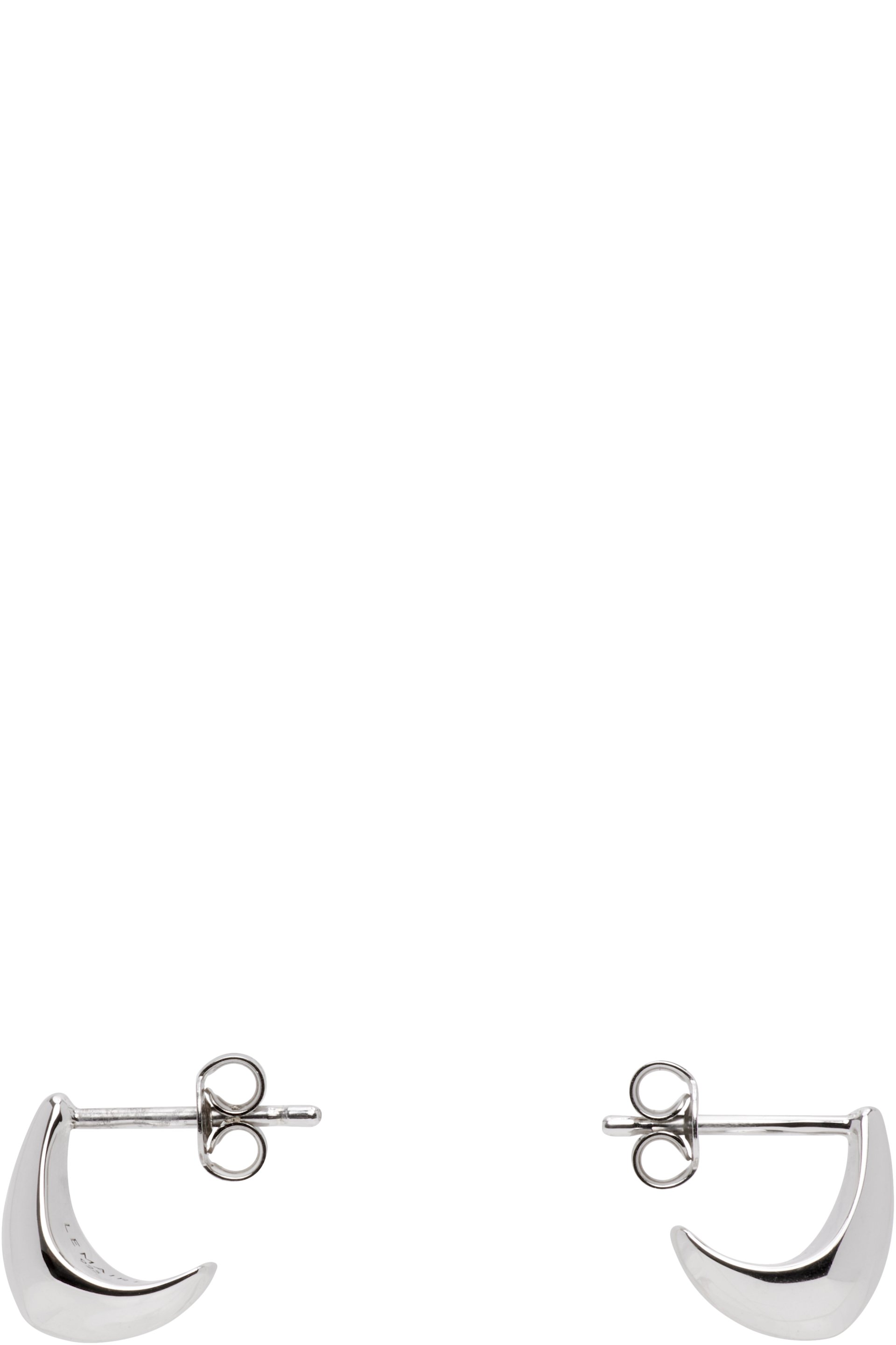 LEMAIRE - Micro boucles d'oreilles pendantes