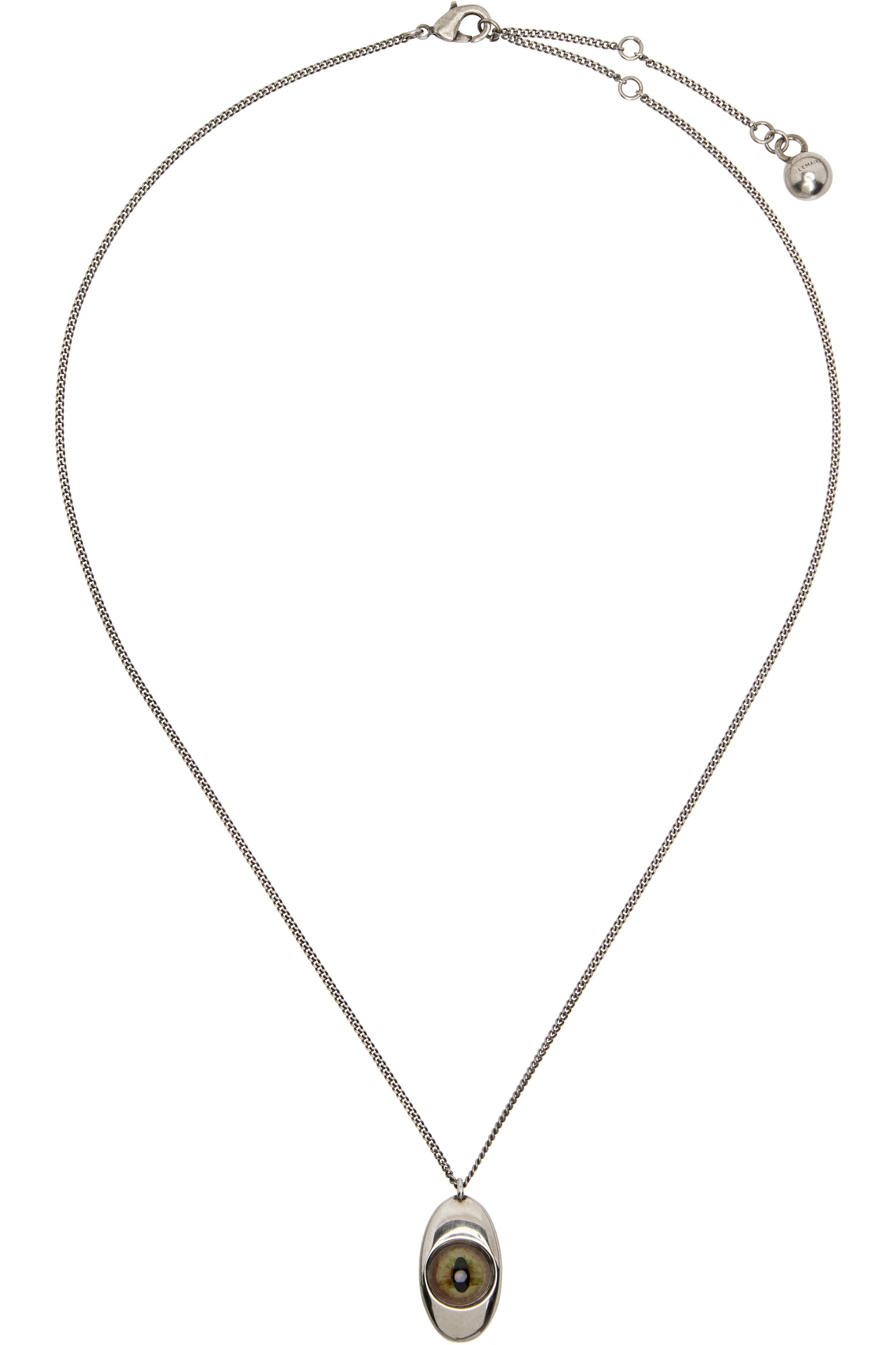 LEMAIRE - Cat Eye Pendant Necklace