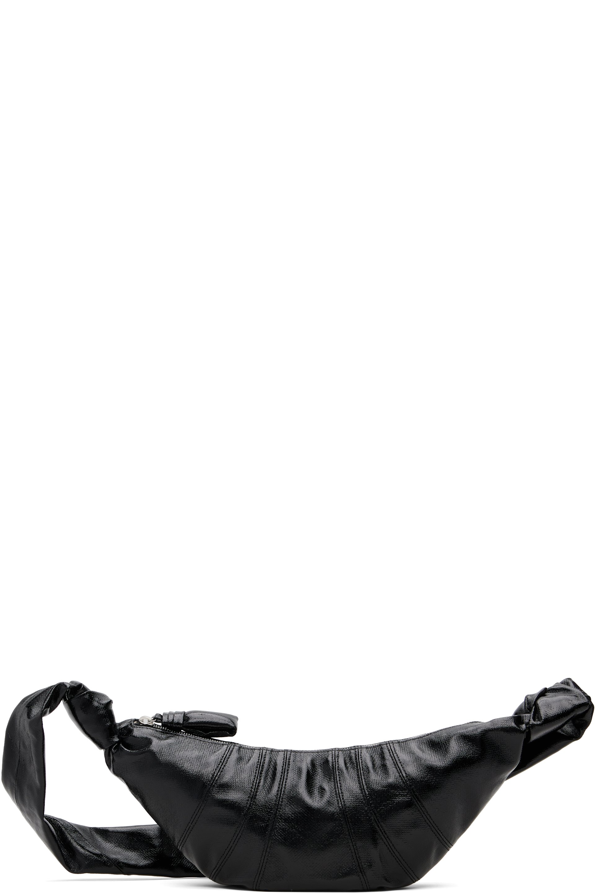 LEMAIRE: Black Small Croissant Bag | SSENSE Canada