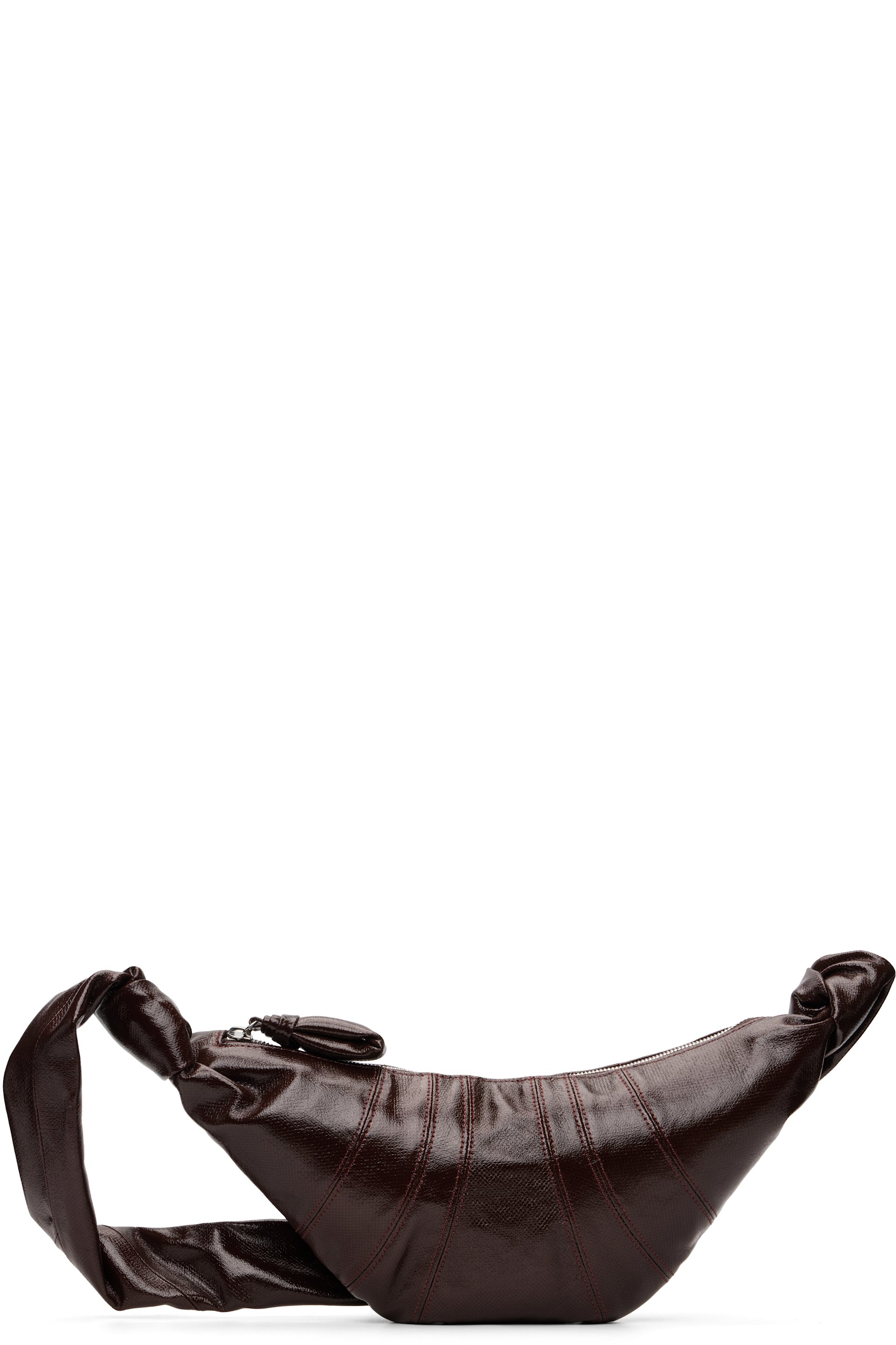 LEMAIRE - Petit sac Croissant brun