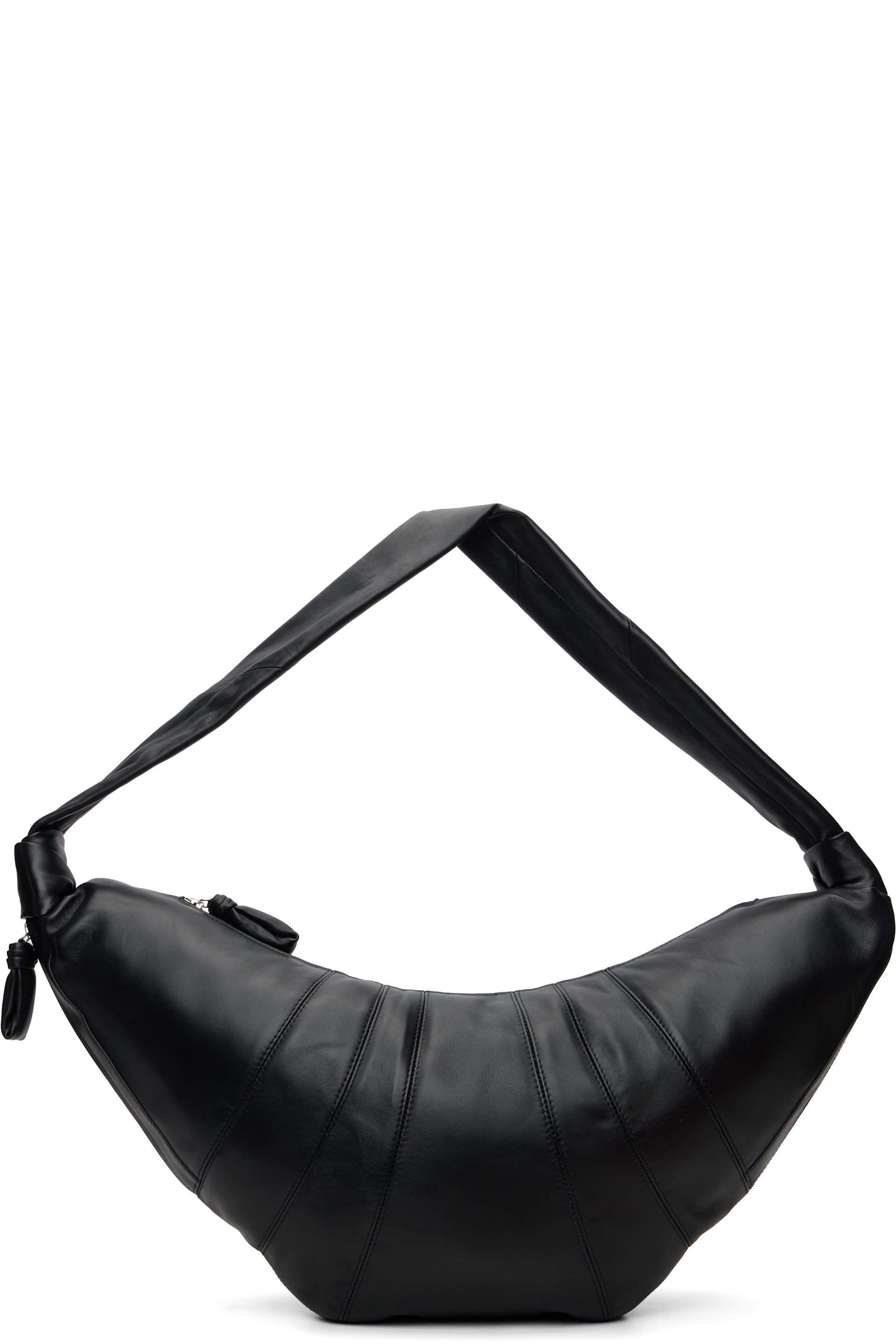 LEMAIRE - Grand sac Croissant noir