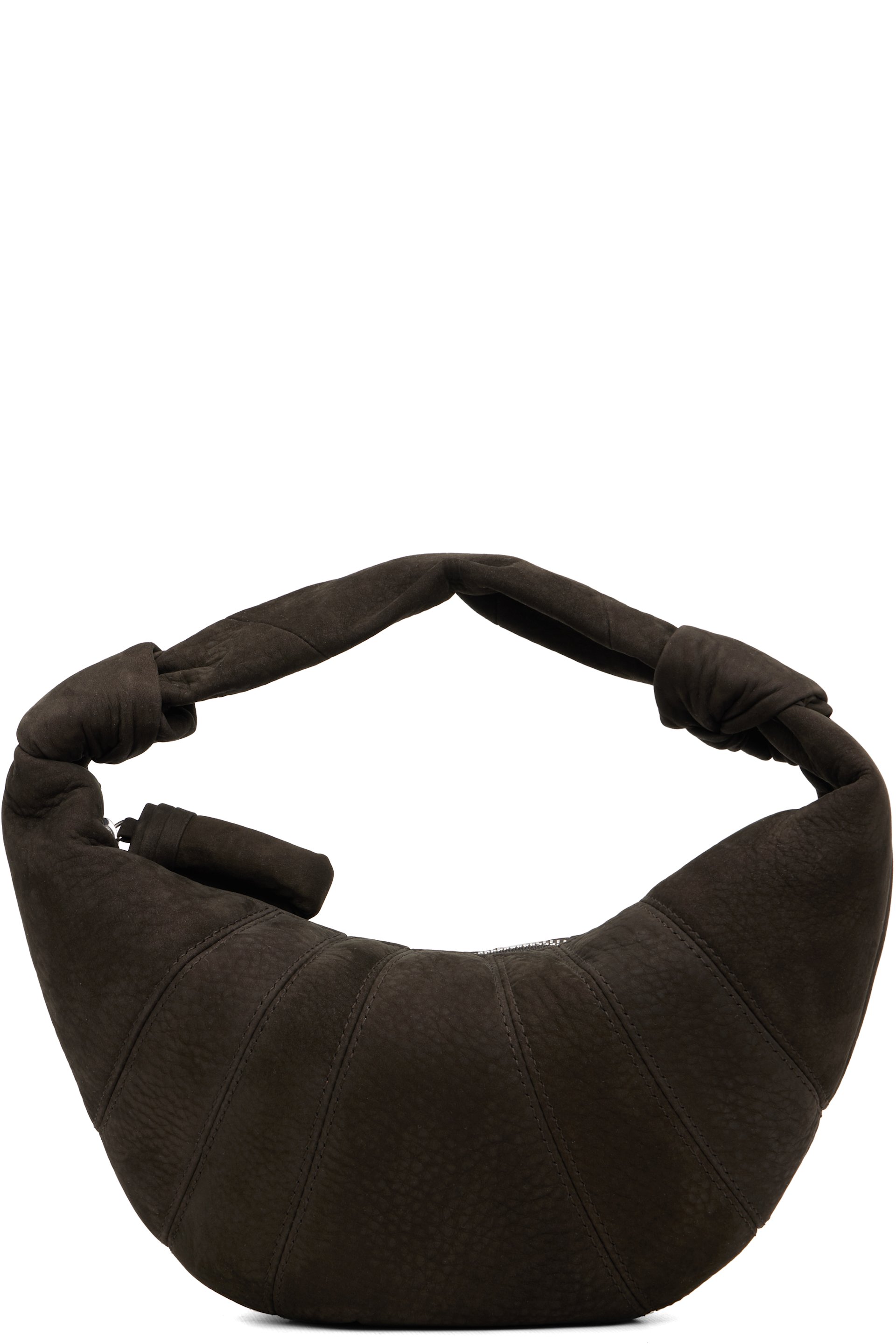 LEMAIRE - Mini sac Fortune Croissant brun