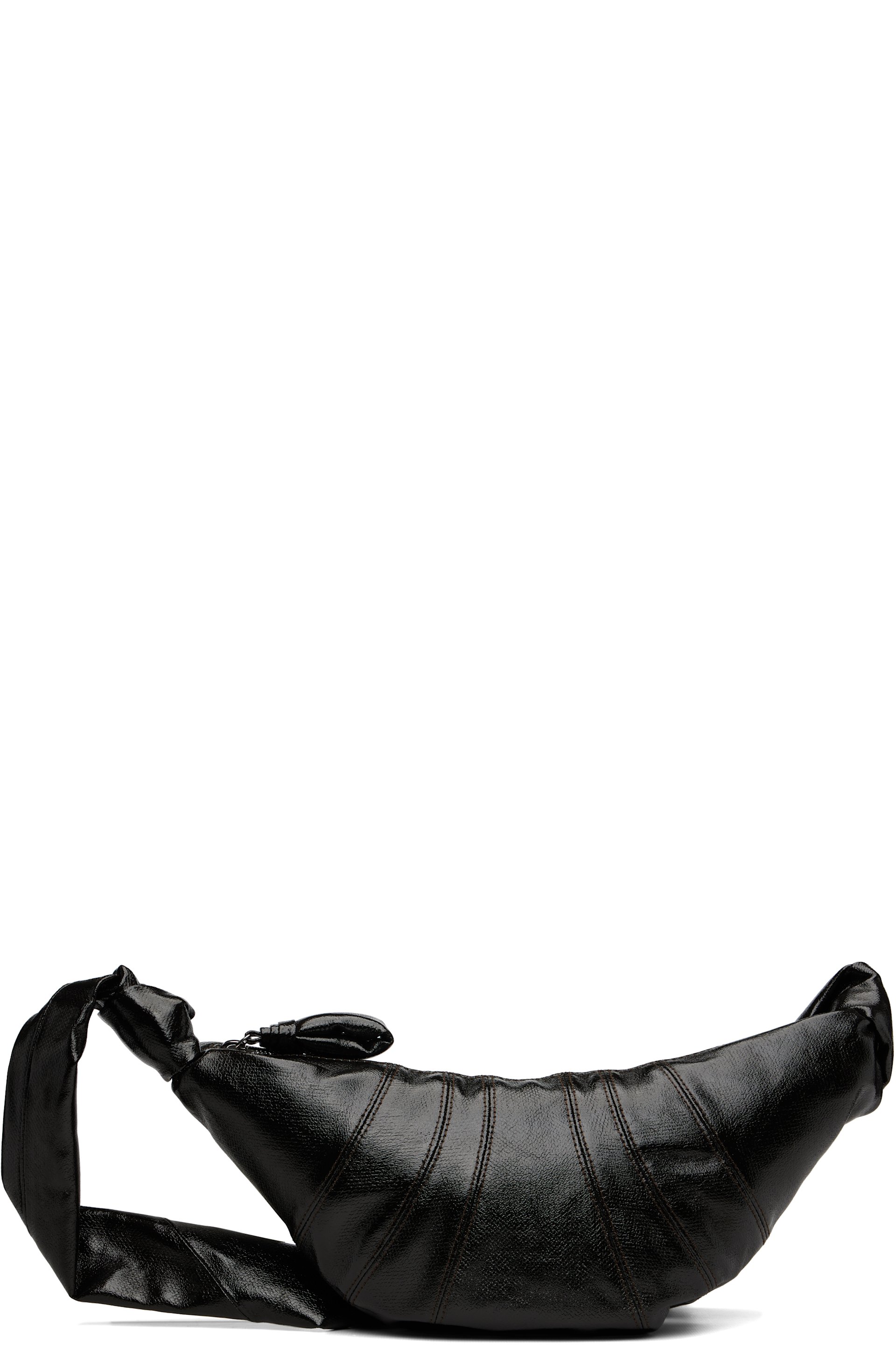 LEMAIRE - Petit sac Croissant brun