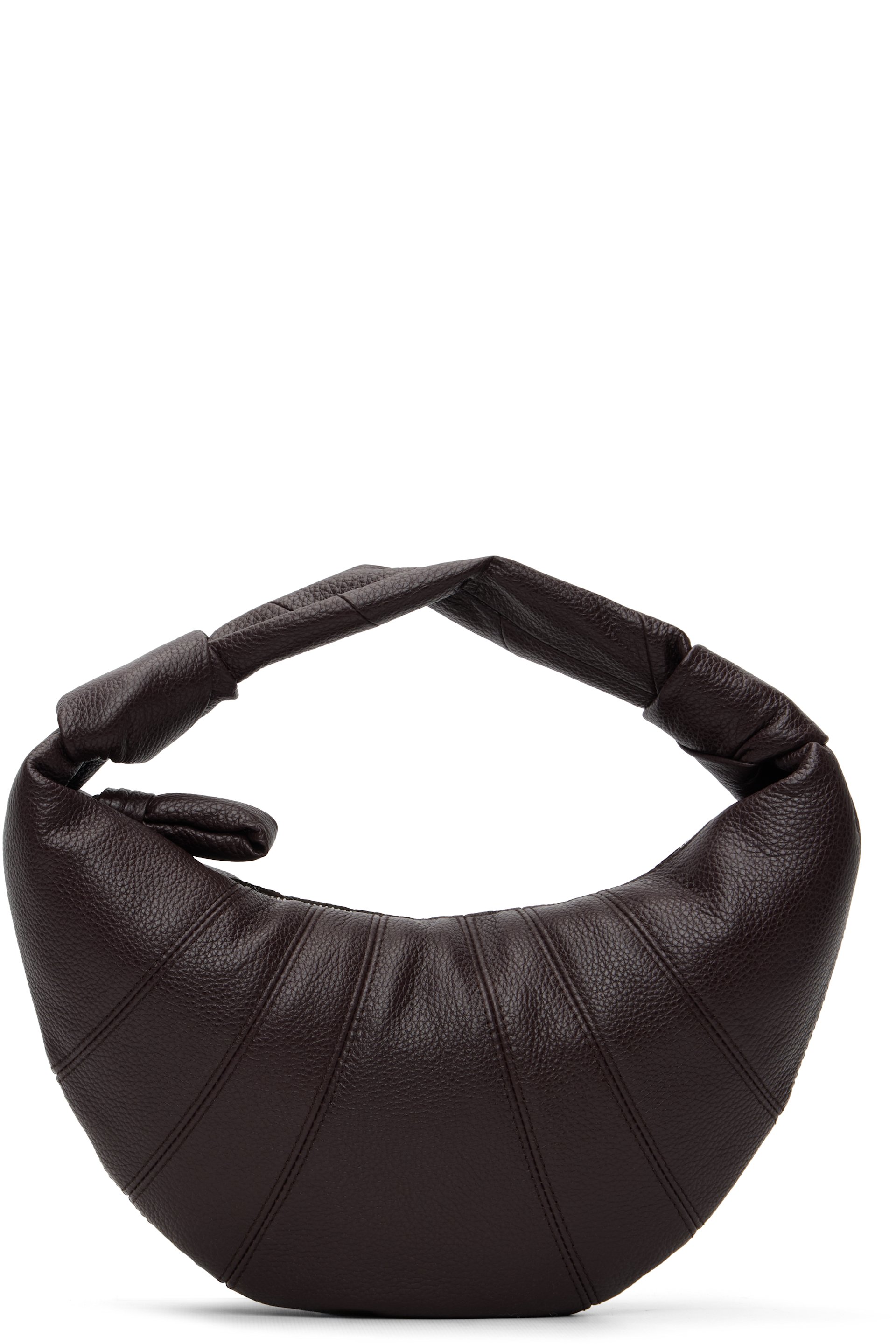 LEMAIRE - Mini sac Fortune Croissant brun