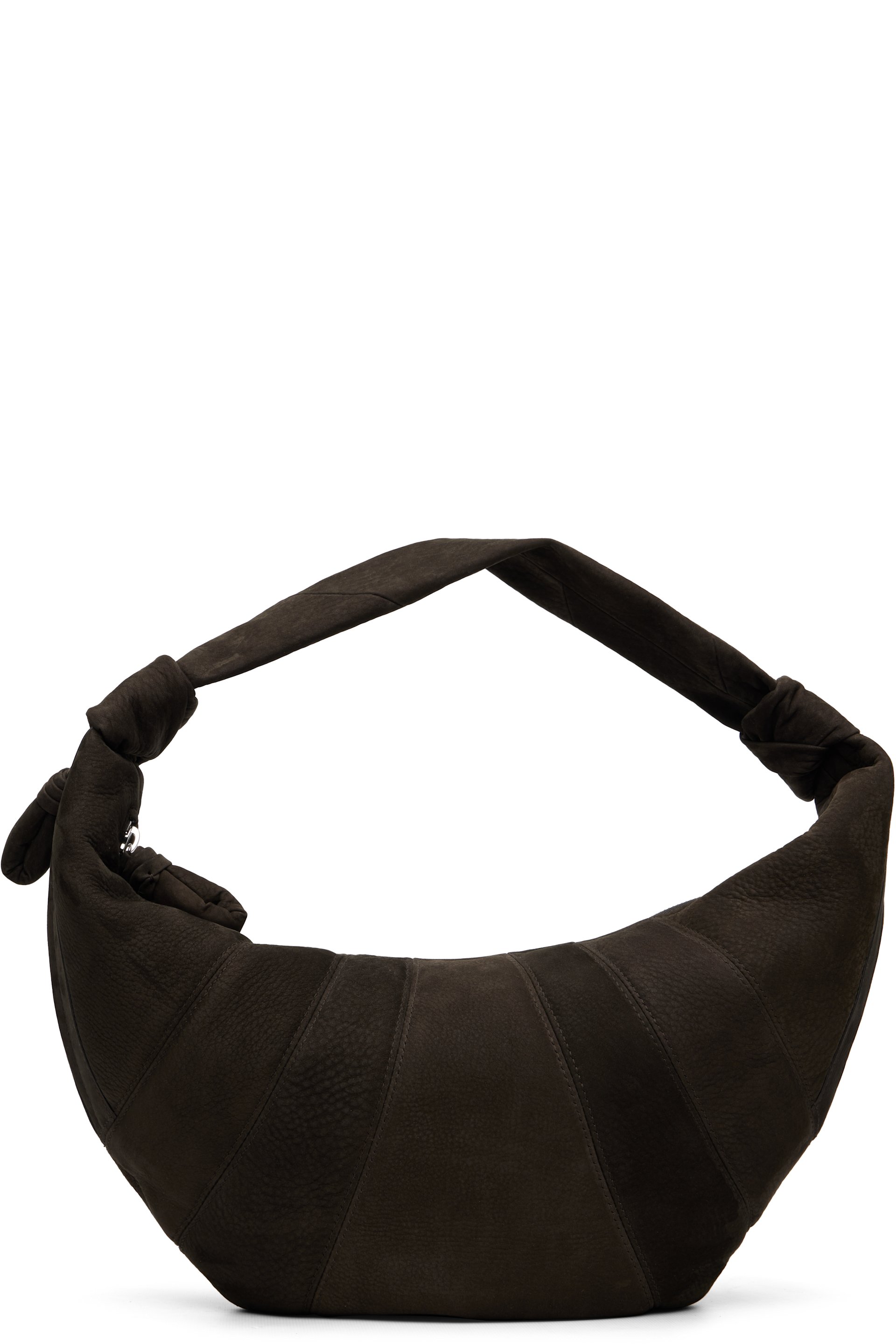 LEMAIRE - Sac Fortune Croissant brun
