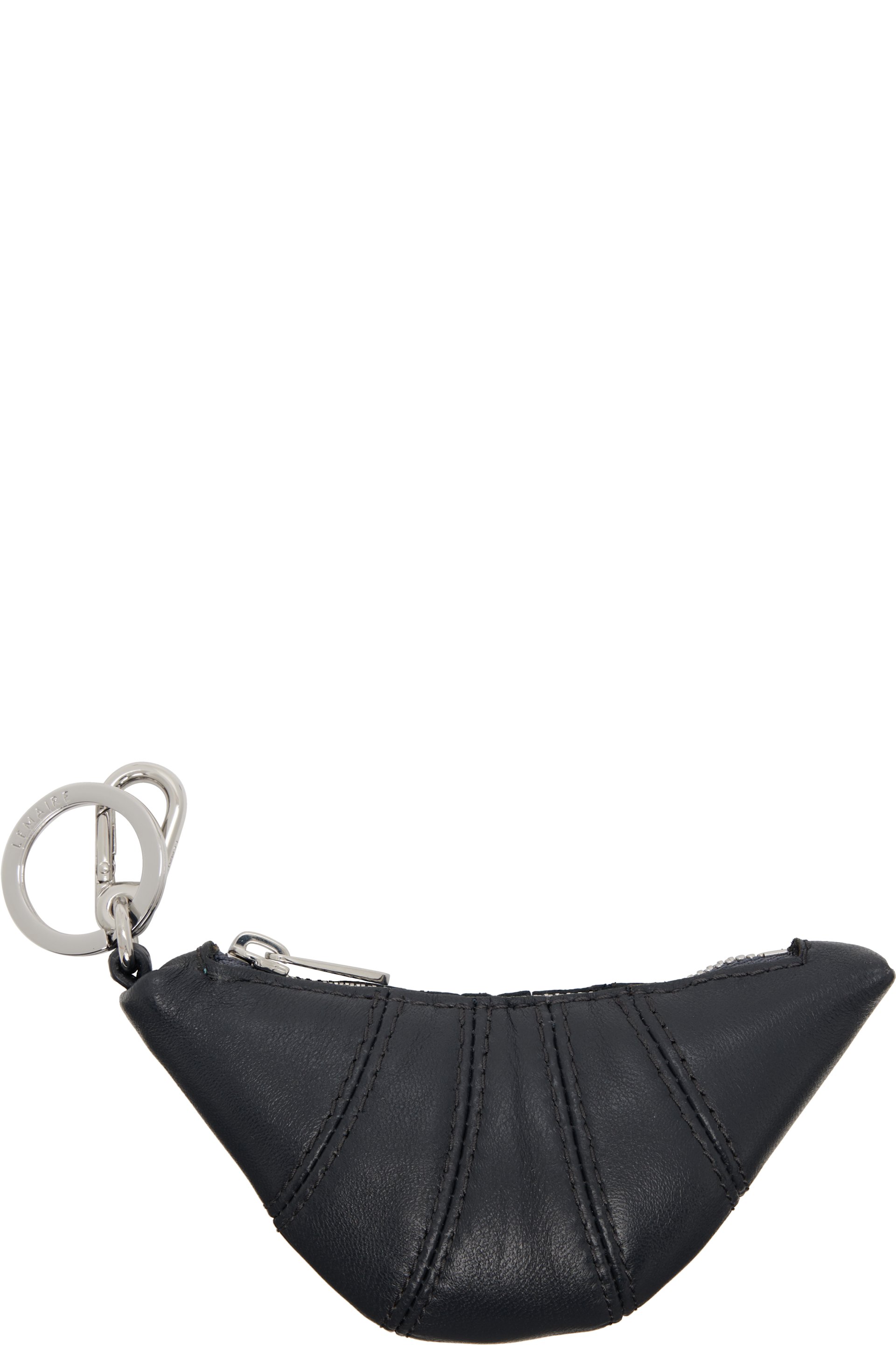 LEMAIRE - Gray Mini Croissant Keychain